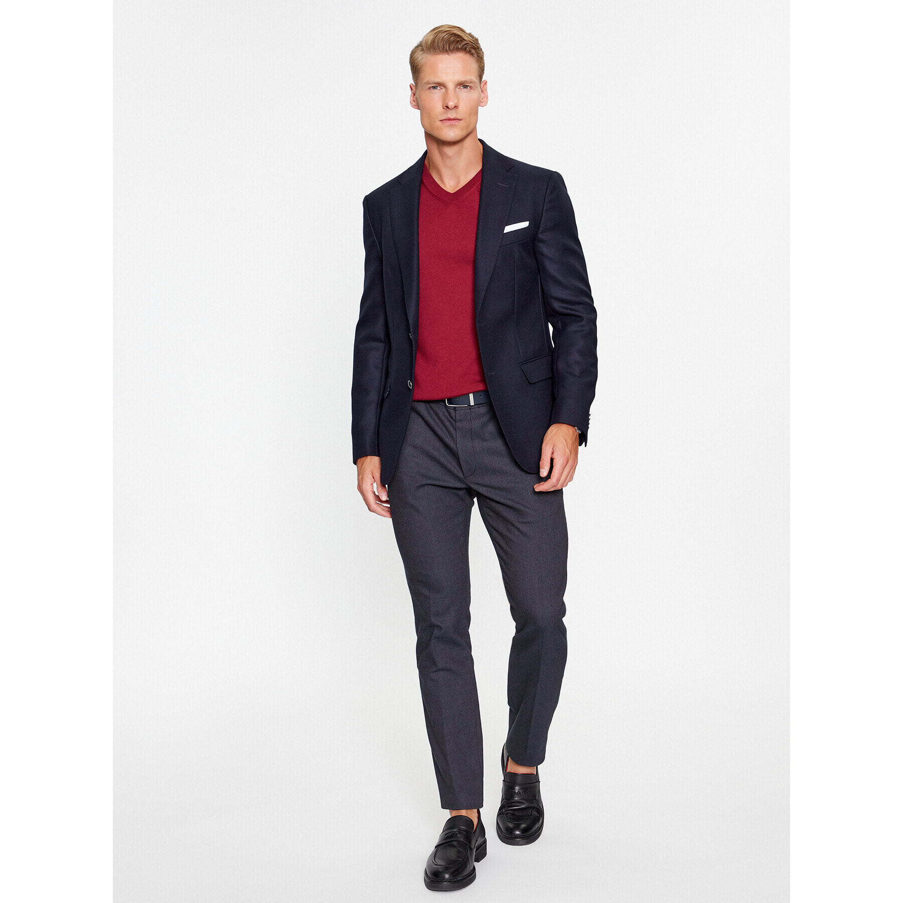 Boss Sacou 50502974 Bleumarin Regular Fit - Pled.ro