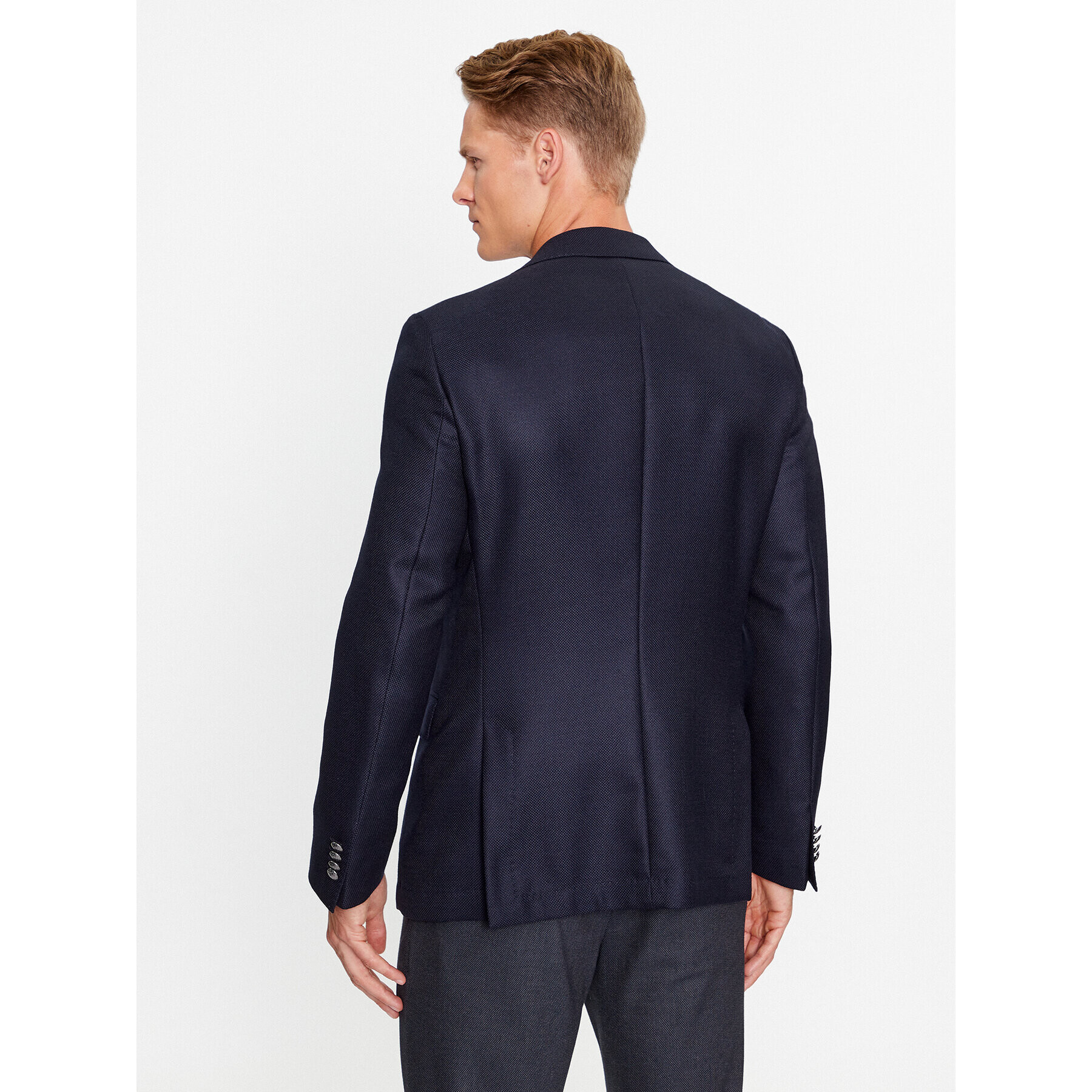 Boss Sacou 50502974 Bleumarin Regular Fit - Pled.ro