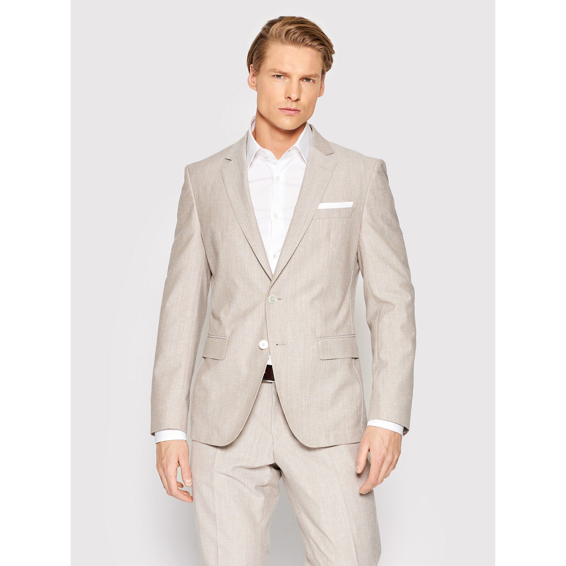 Boss Sacou H-Hutson-222 50468304 Bej Slim Fit - Pled.ro