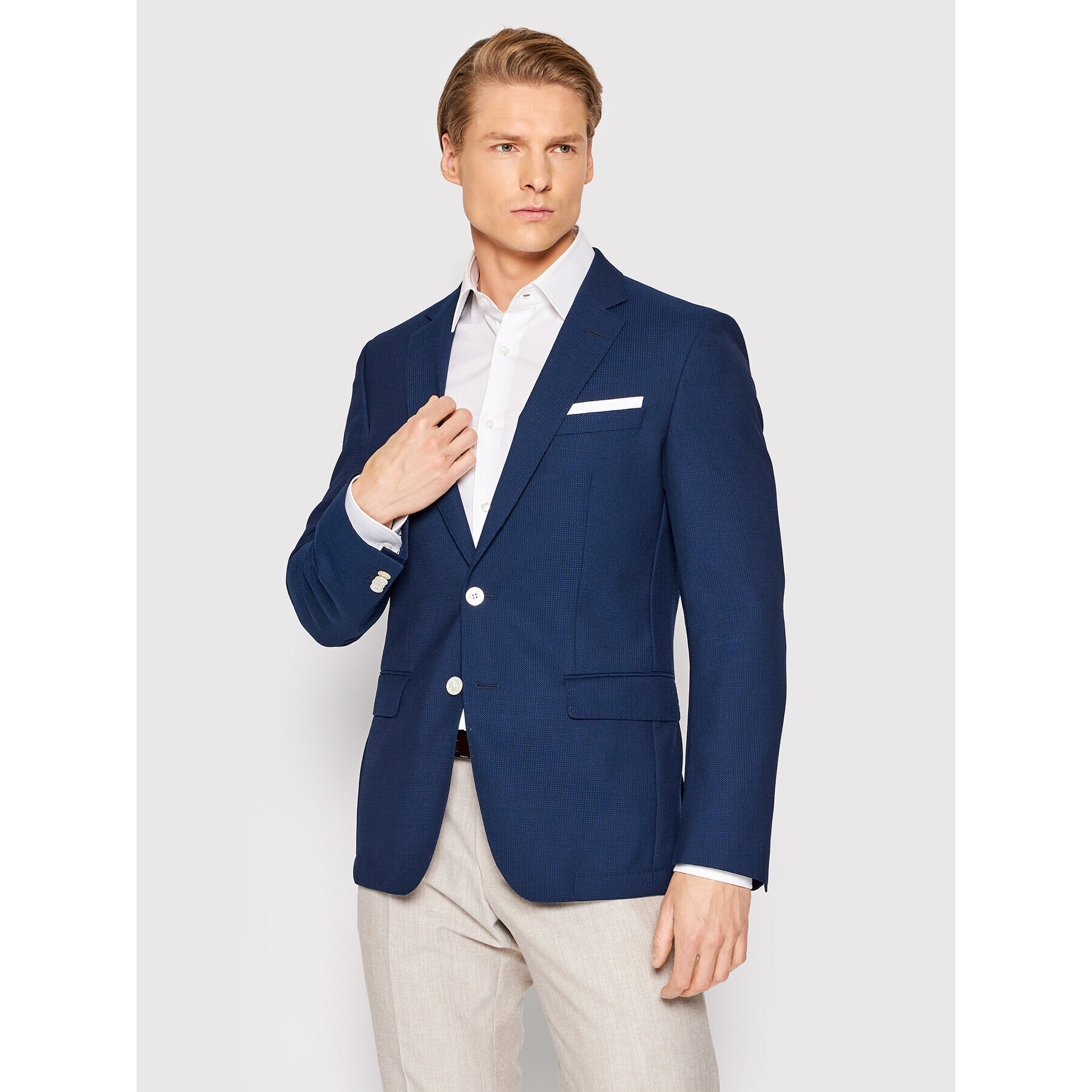 Boss Sacou H-Hutson-222 50468998 Bleumarin Slim Fit - Pled.ro