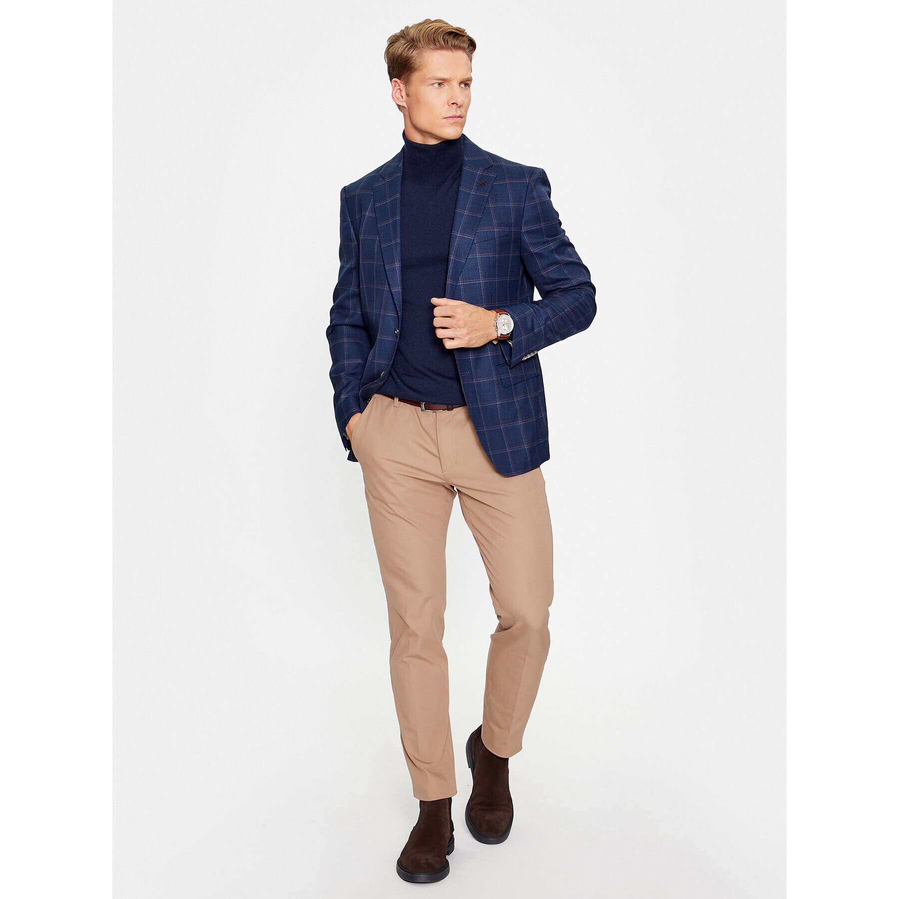 Boss Sacou H-Hutson 50497259 Bleumarin Slim Fit - Pled.ro