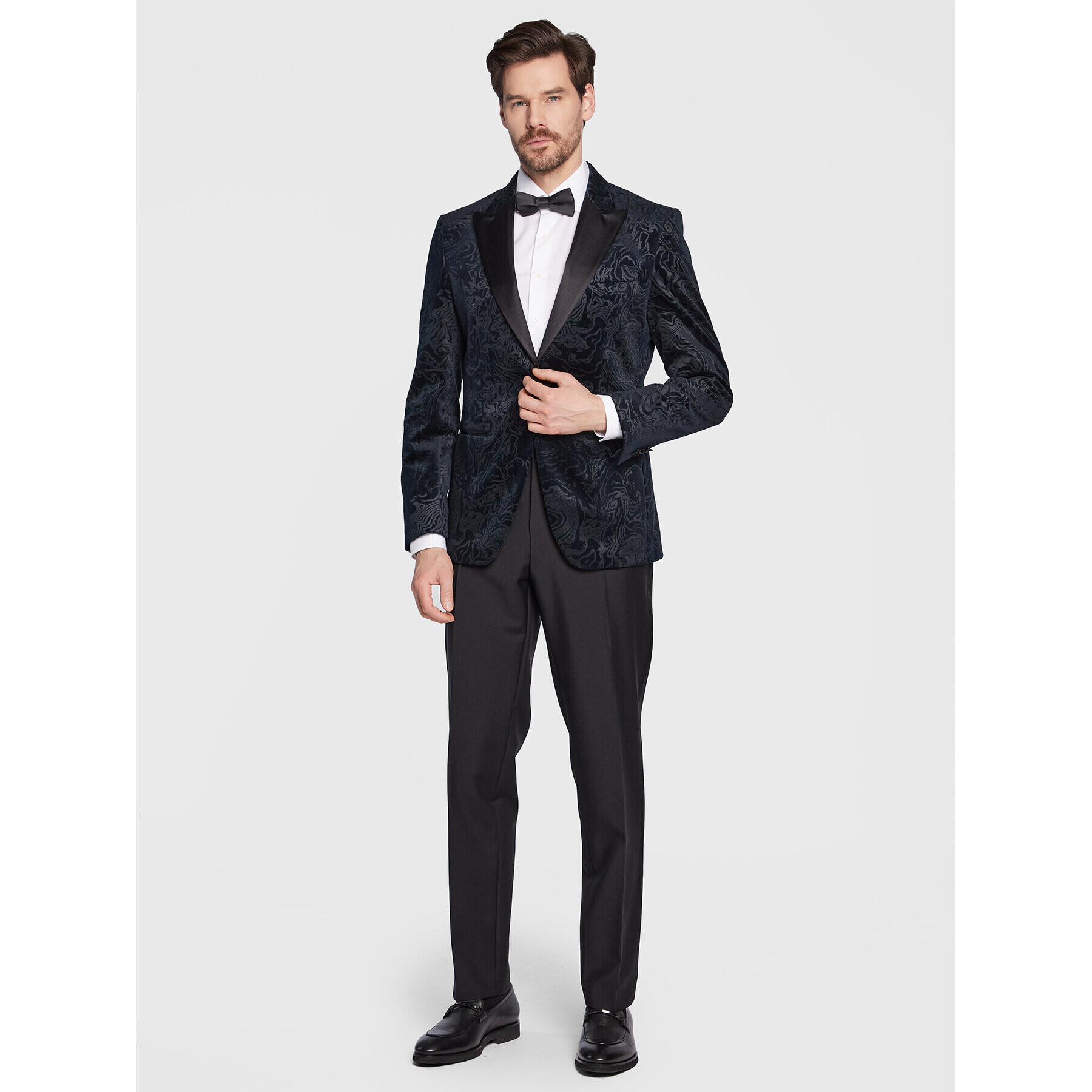 Boss Sacou H-Hutson-Tux-231 50485695 Bleumarin Slim Fit - Pled.ro