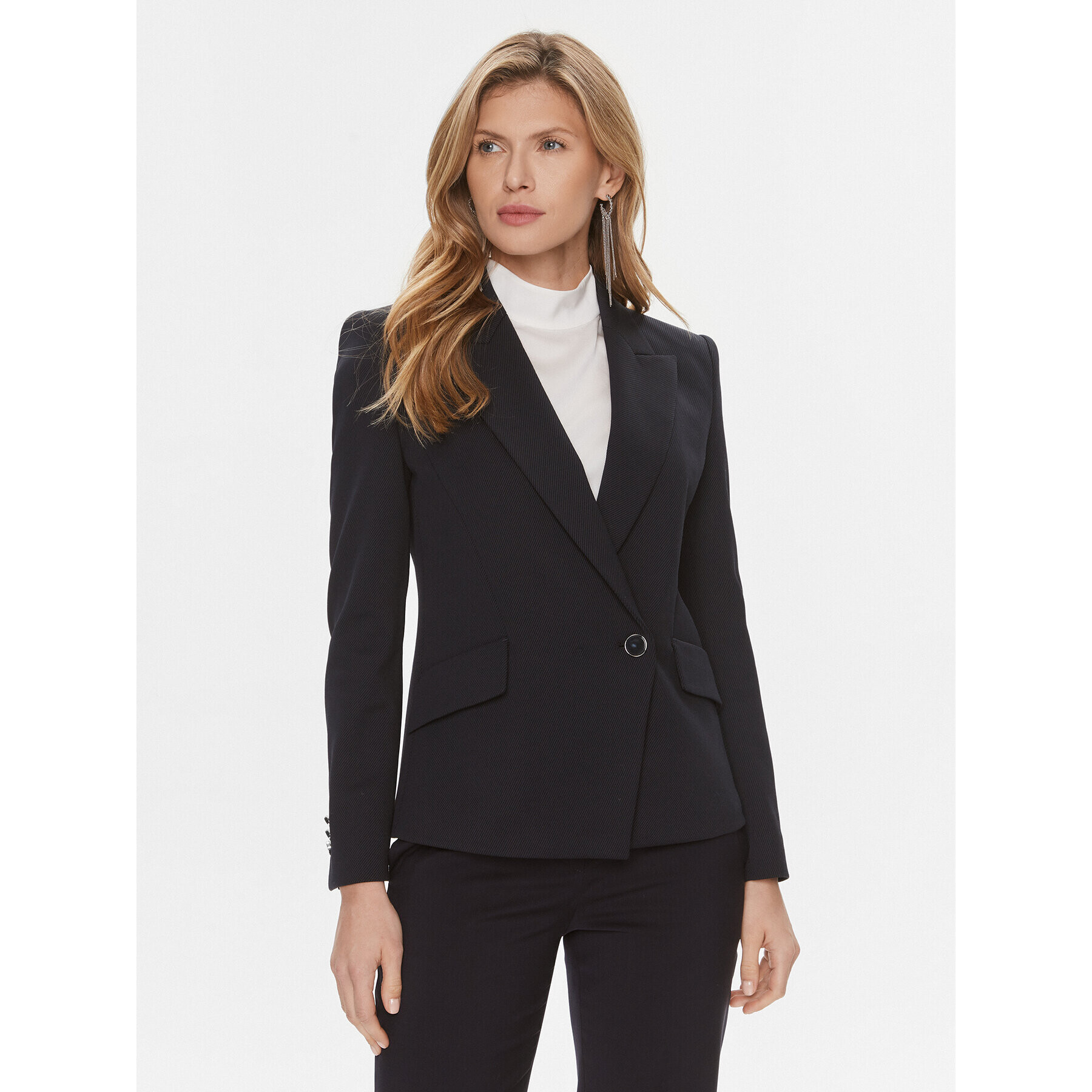 Boss Sacou Jarinara 50505951 Bleumarin Regular Fit - Pled.ro