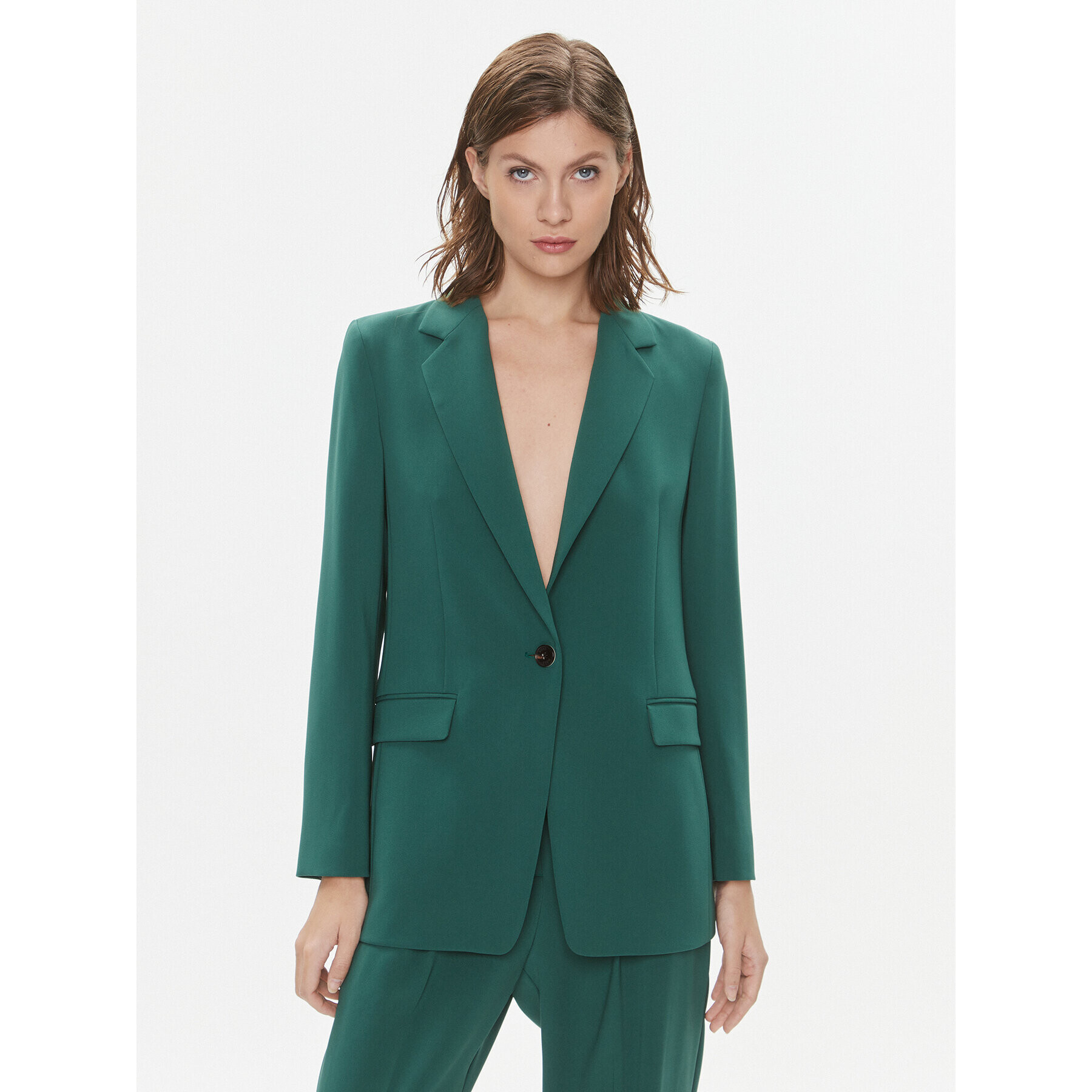 Boss Sacou Jocaluah 50490053 Verde Regular Fit - Pled.ro