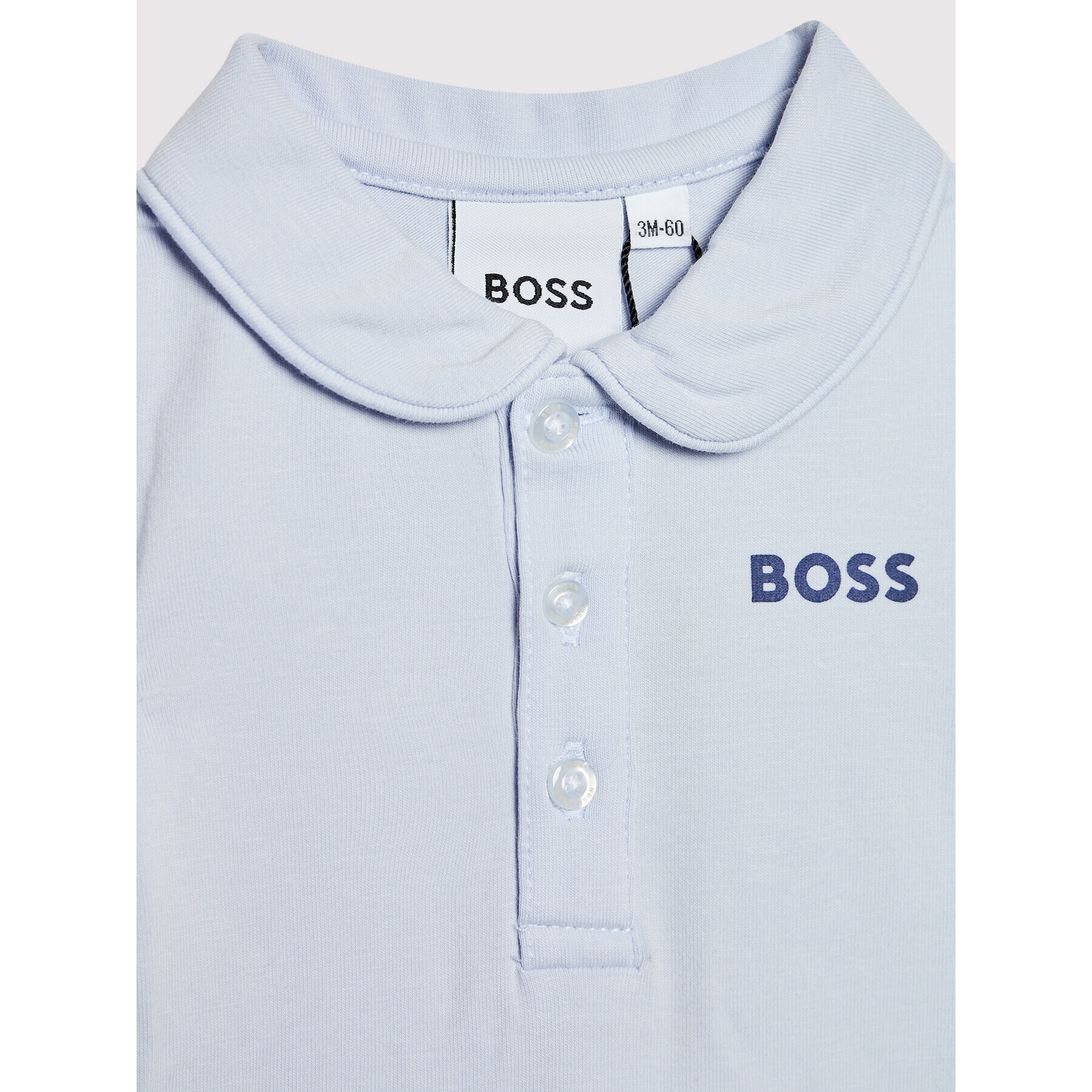 Boss Set 2 body-uri pentru copii J98363 Albastru Regular Fit - Pled.ro