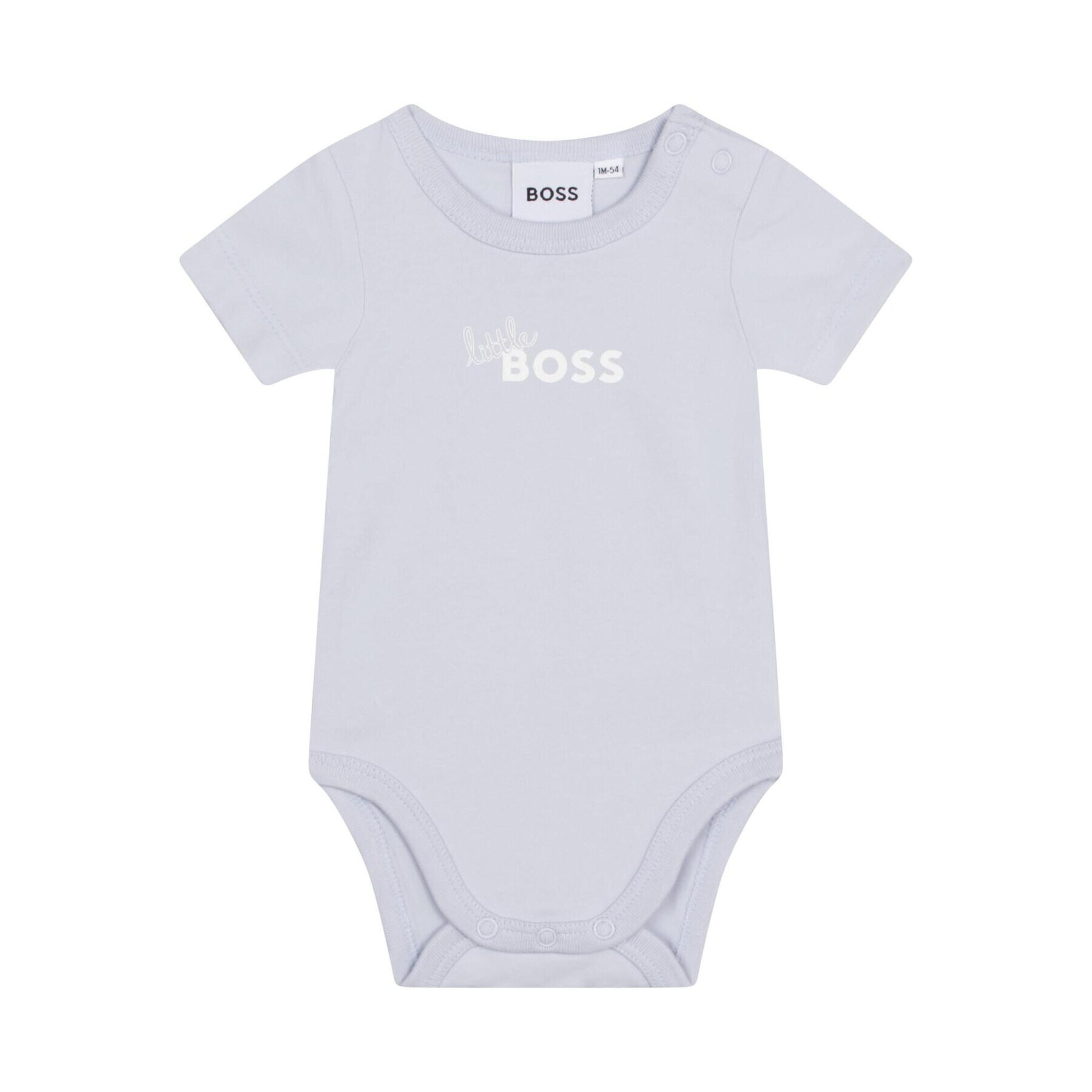 Boss Set 2 body-uri pentru copii J98407 Albastru Regular Fit - Pled.ro