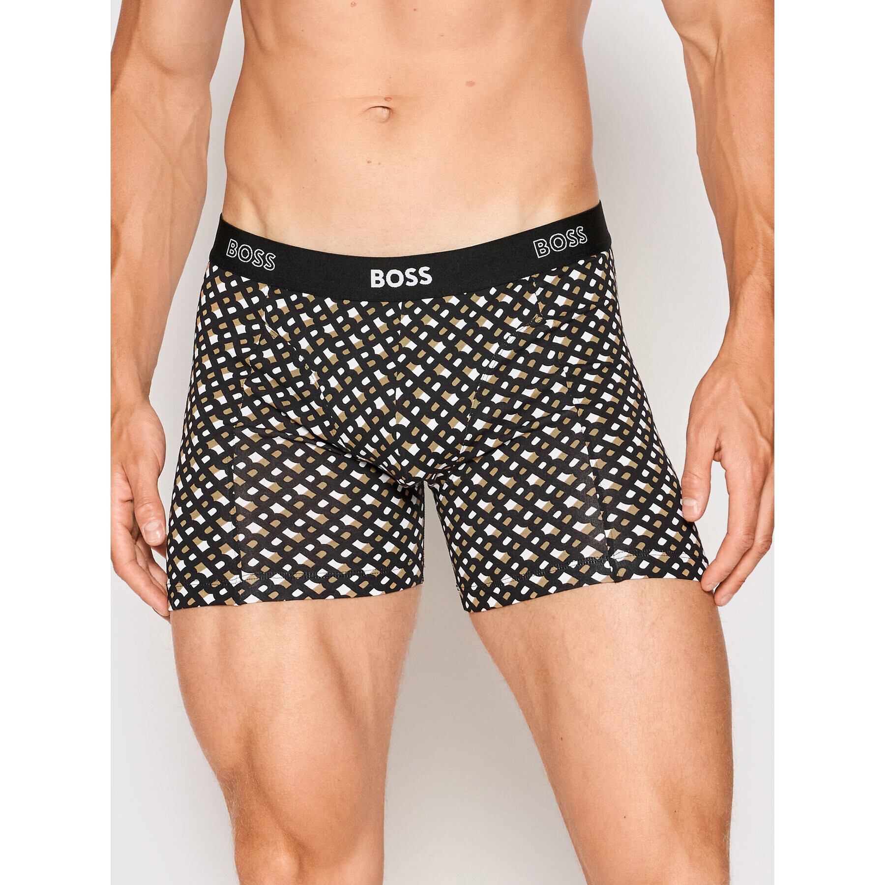 Boss Set 2 perechi de boxeri 2P Print 50469332 Negru - Pled.ro