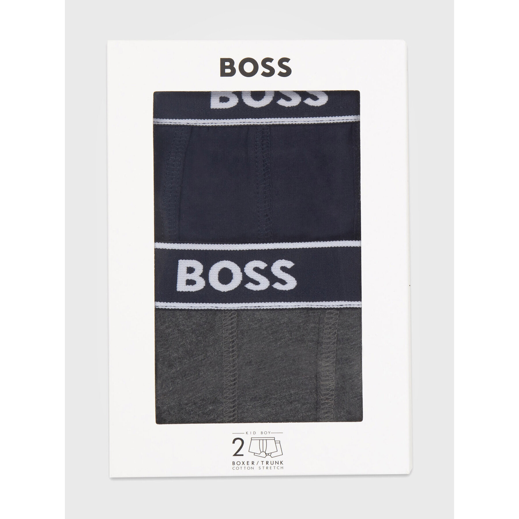 Boss Set 2 perechi de boxeri J20360 D Bleumarin - Pled.ro