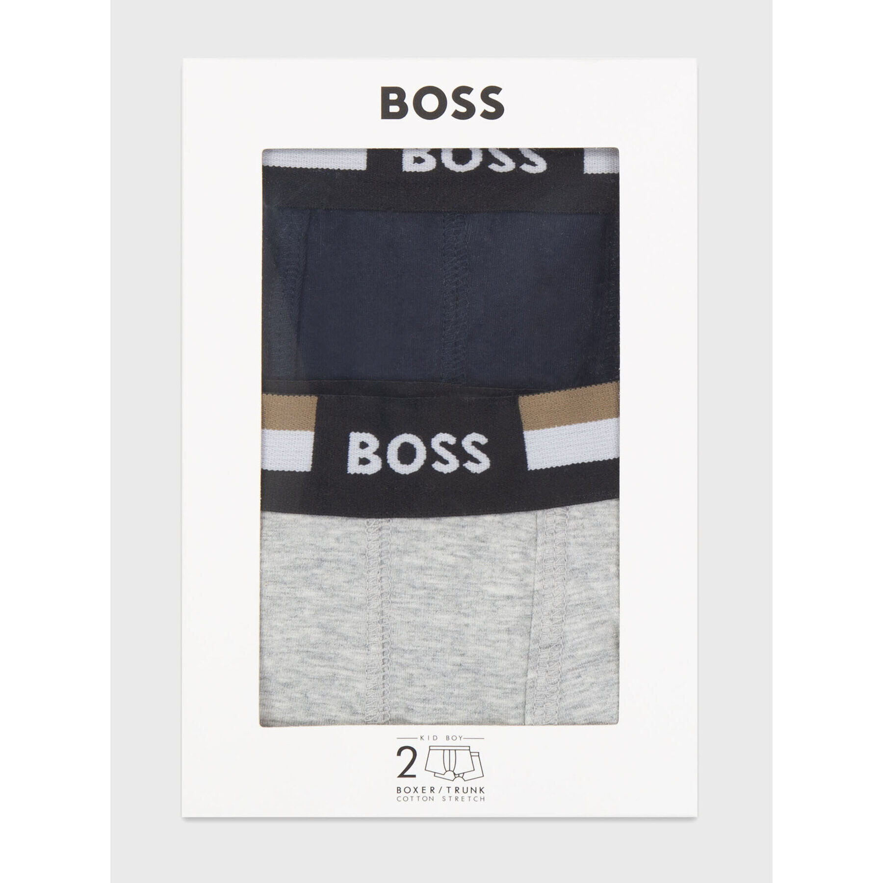 Boss Set 2 perechi de boxeri J20374 D Bleumarin - Pled.ro