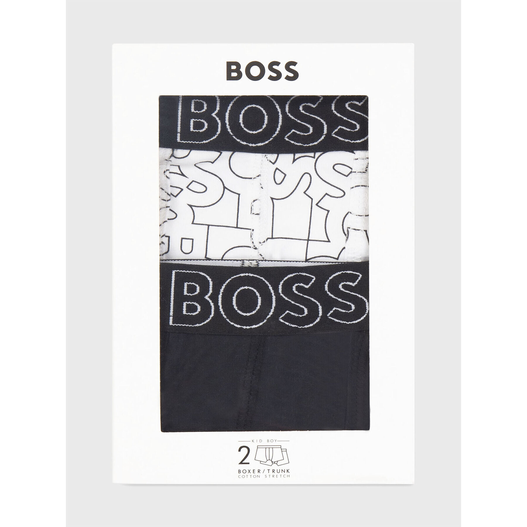 Boss Set 2 perechi de boxeri J20375 D Colorat - Pled.ro