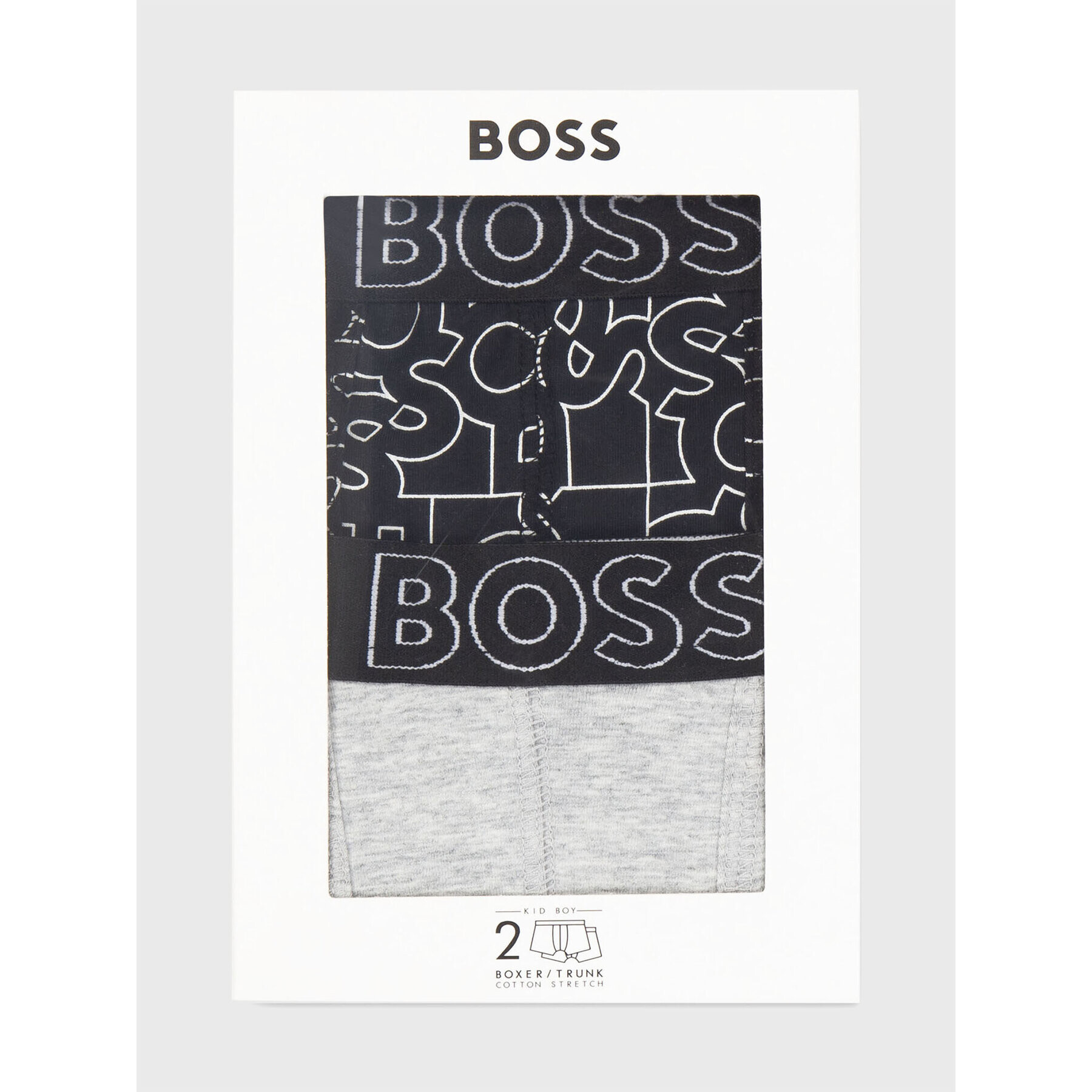 Boss Set 2 perechi de boxeri J20375 M Colorat - Pled.ro