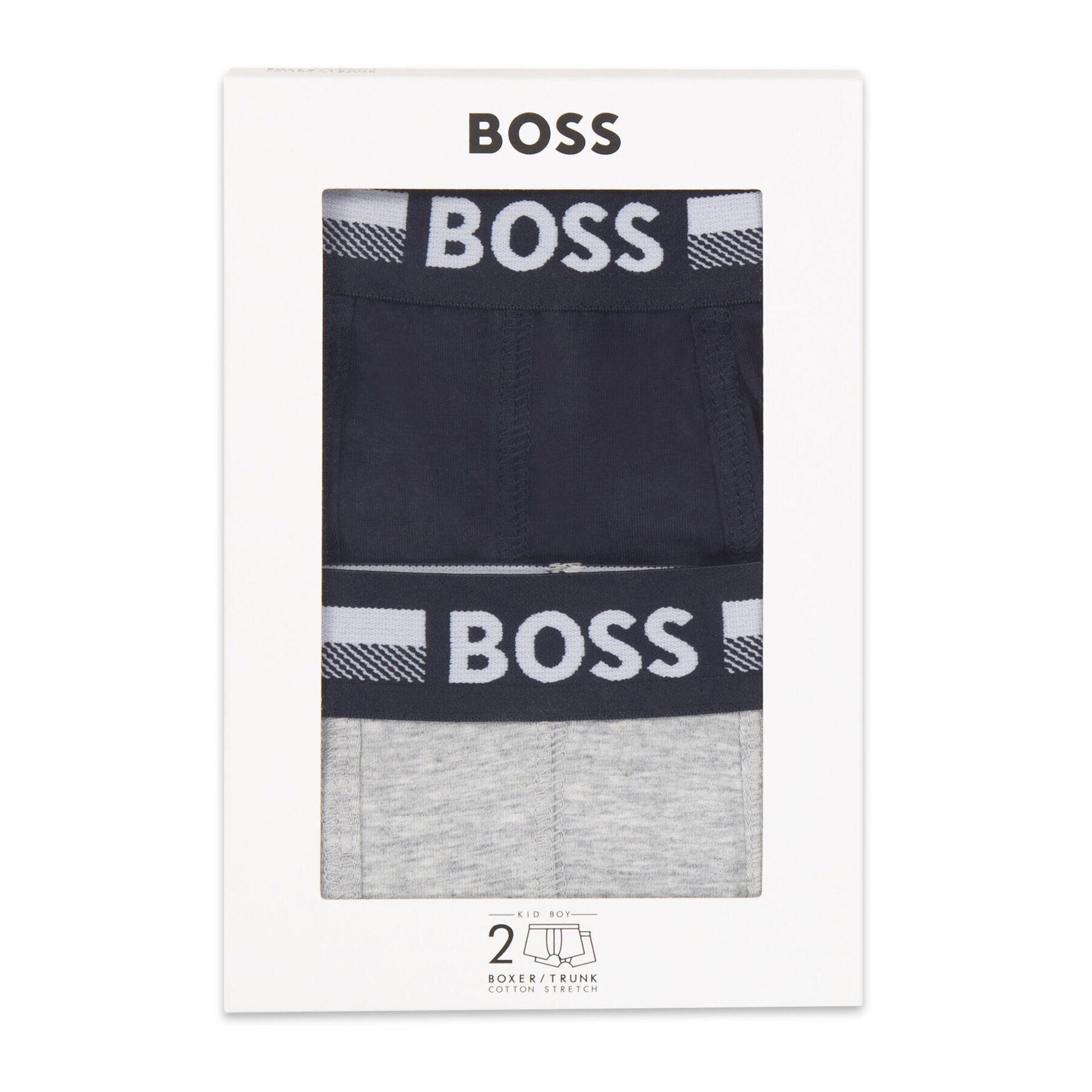 Boss Set 2 perechi de boxeri J20380 D Colorat - Pled.ro