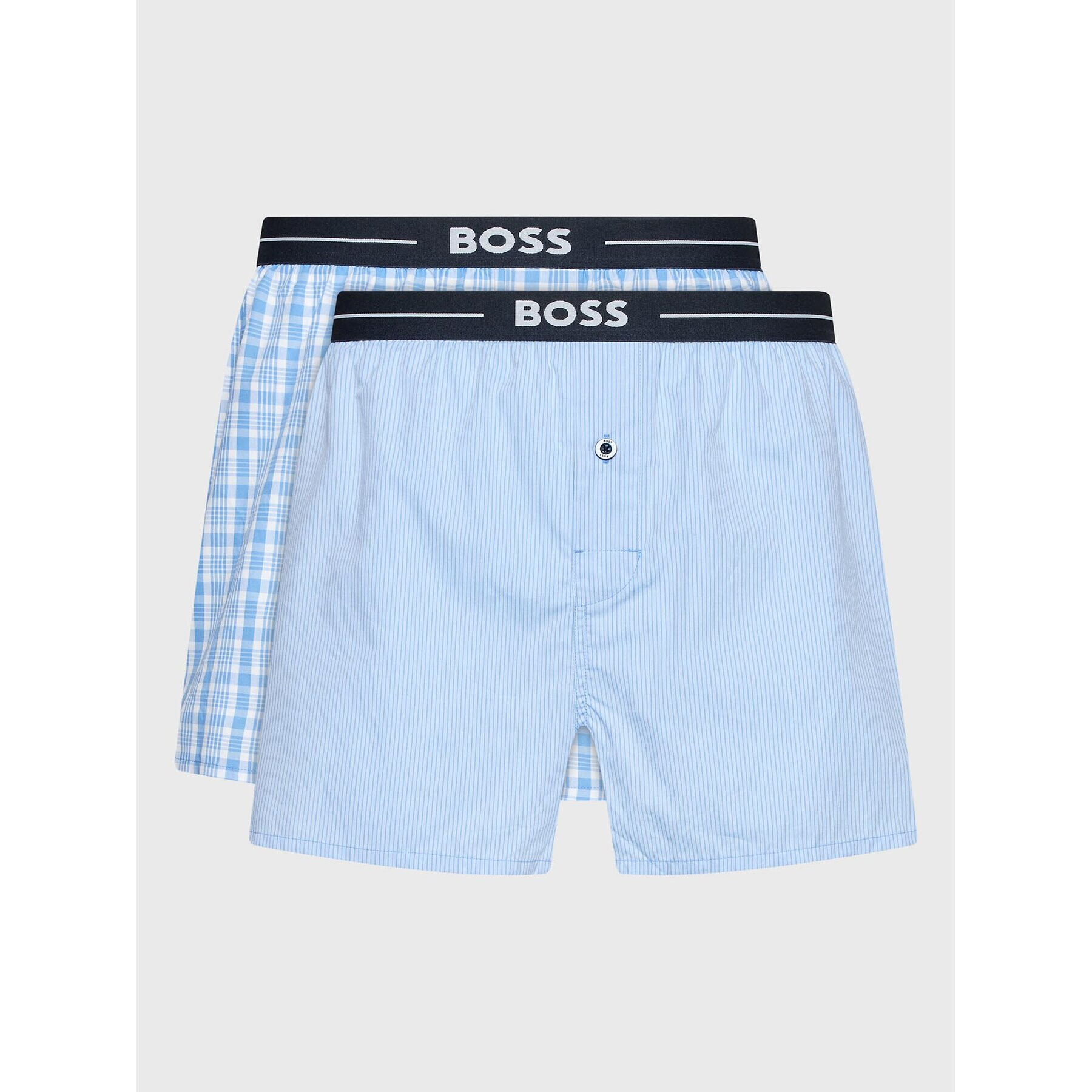 Boss Set 2 perechi de boxeri Nos 50480056 Albastru - Pled.ro