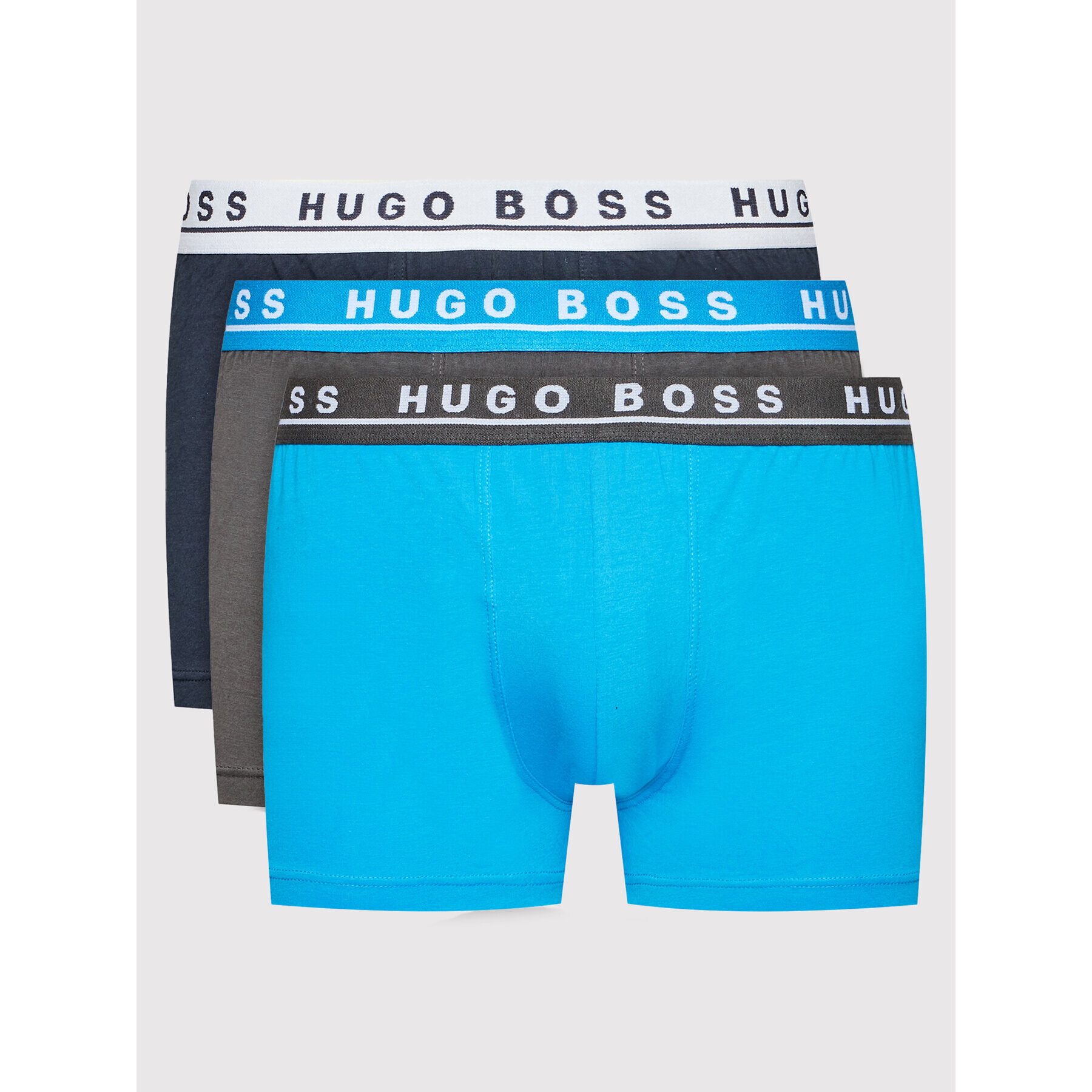 Boss Set 3 perechi de boxeri 3P 50458488 Colorat - Pled.ro