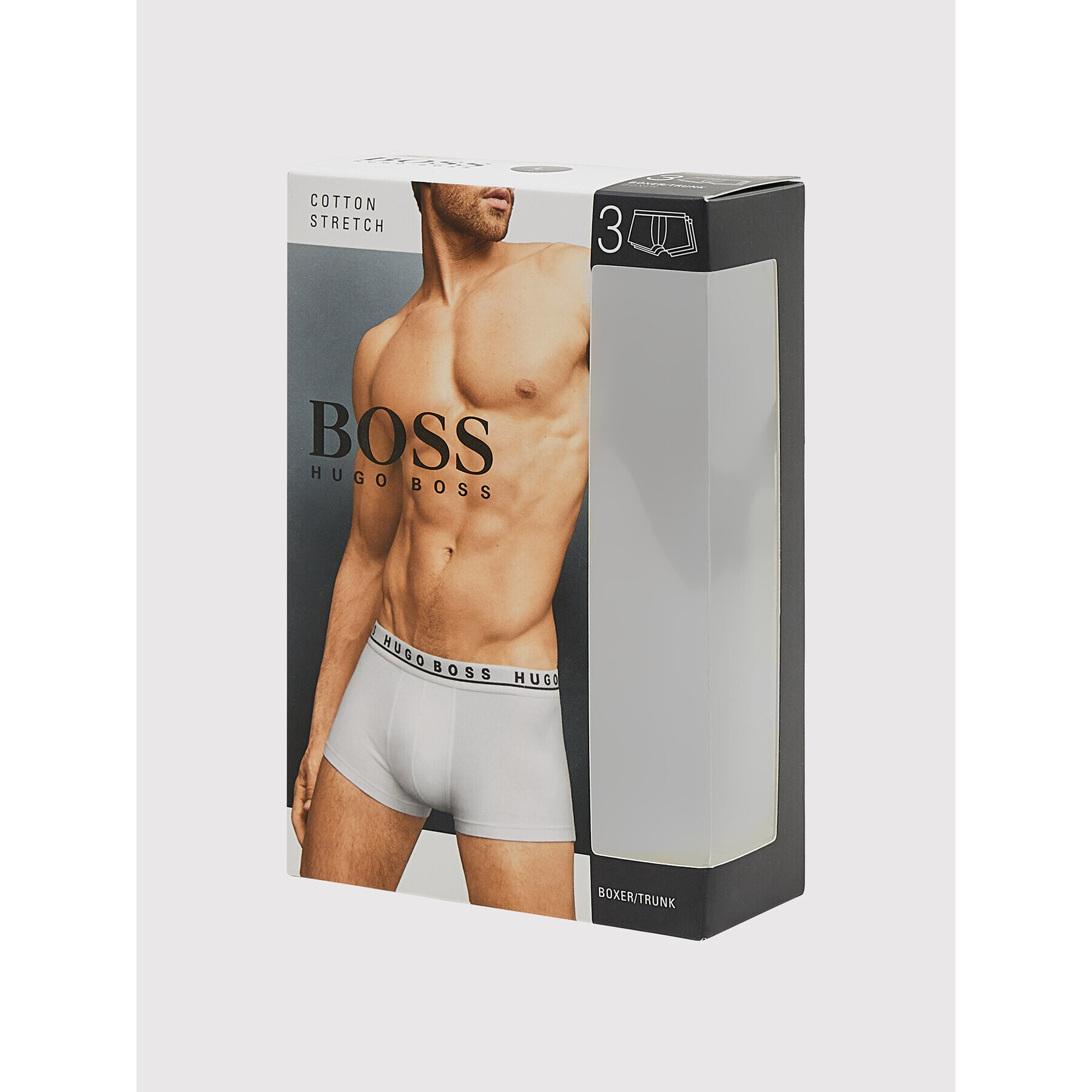 Boss Set 3 perechi de boxeri 3P Co/El 50325403 Colorat - Pled.ro