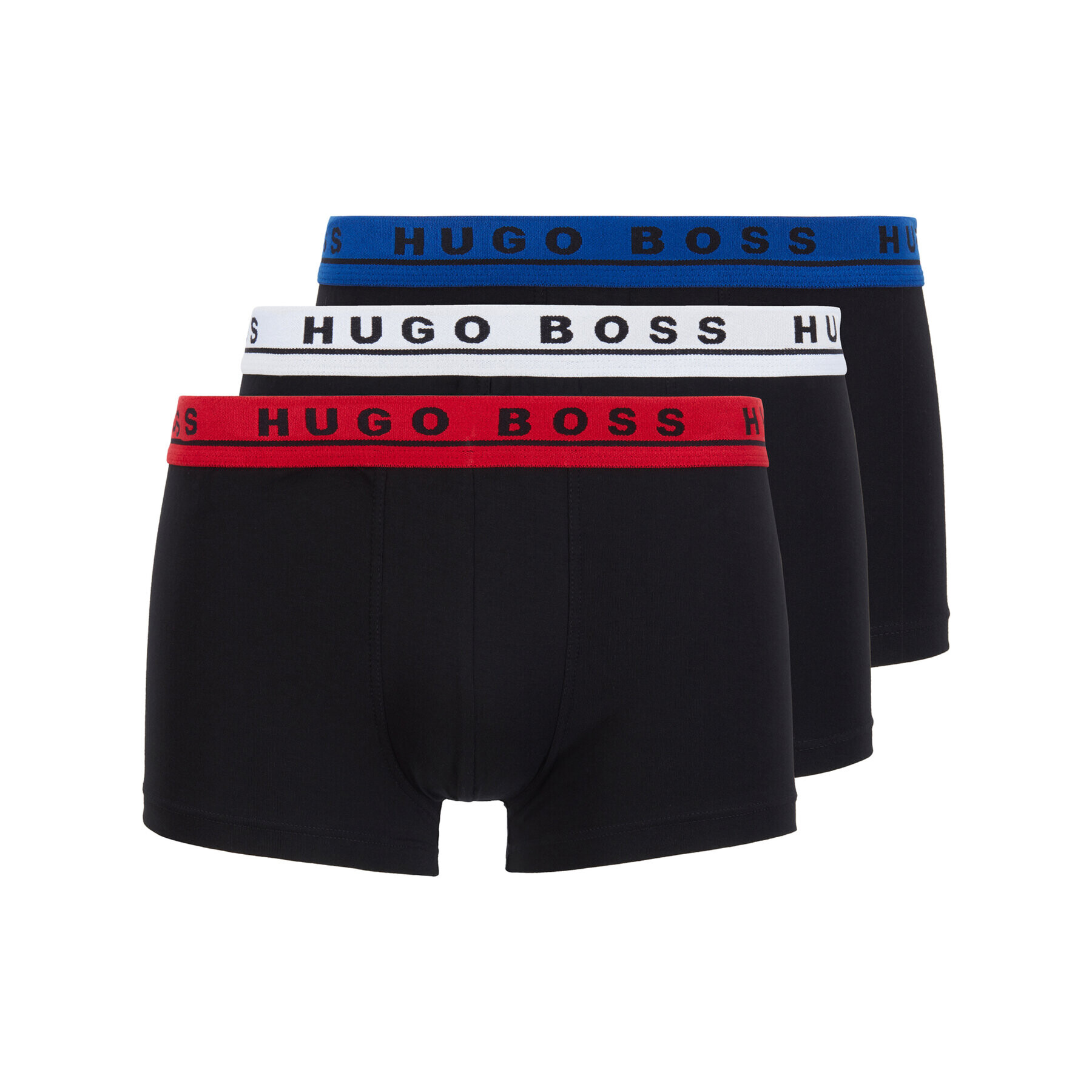 Boss Set 3 perechi de boxeri 3P Co/El 50442623 Negru - Pled.ro