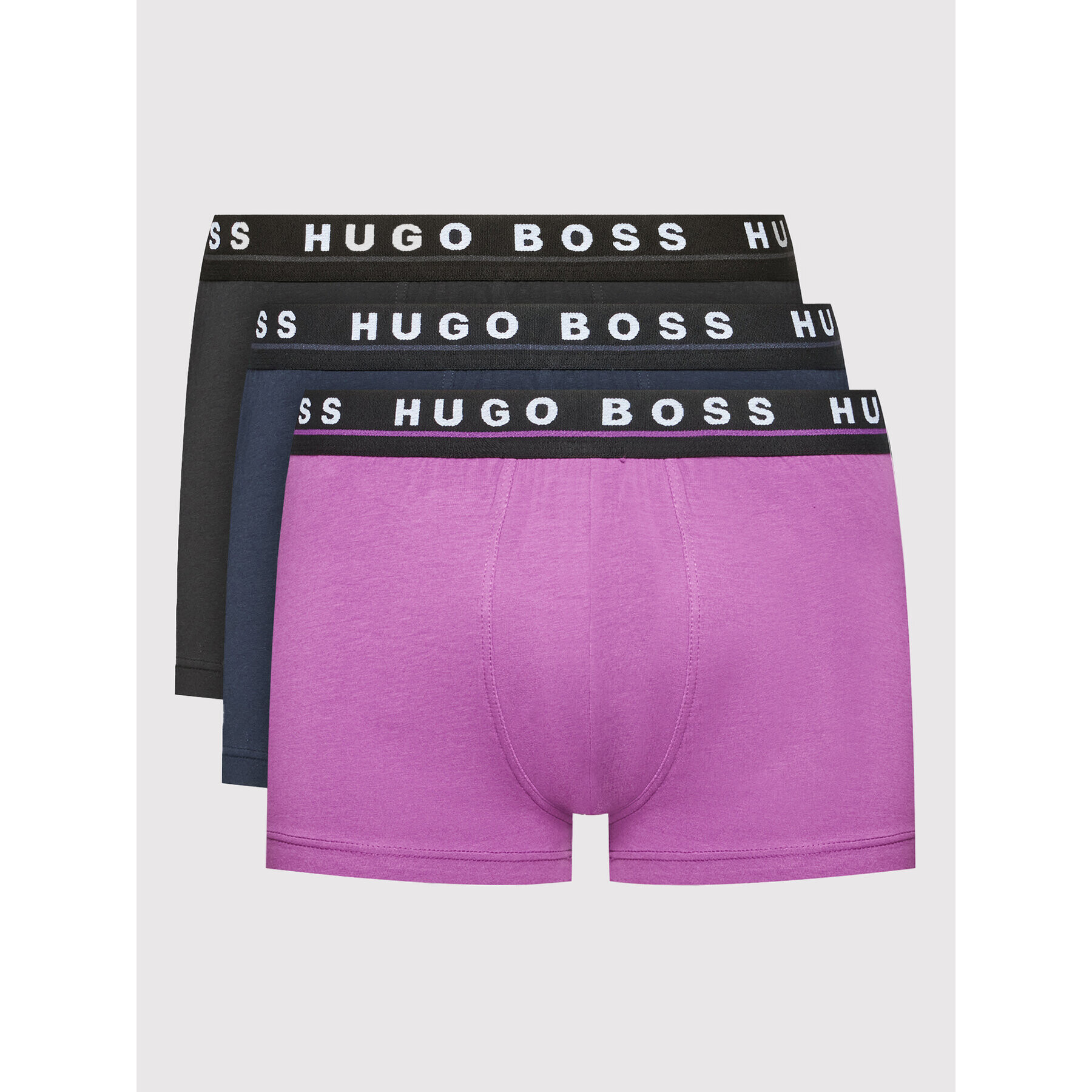 Boss Set 3 perechi de boxeri 50458488 Colorat - Pled.ro