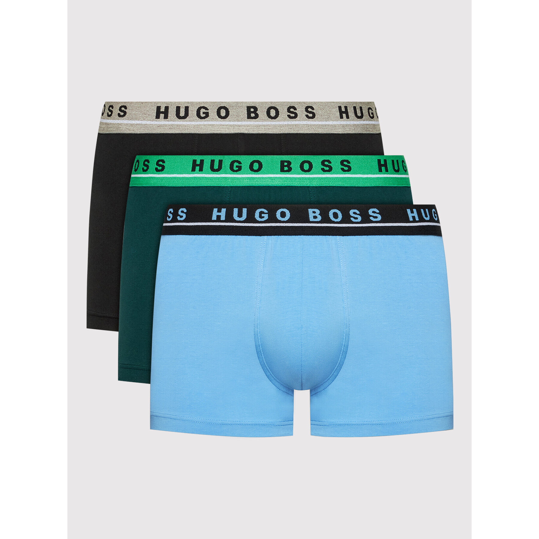 Boss Set 3 perechi de boxeri 50458488 Negru - Pled.ro