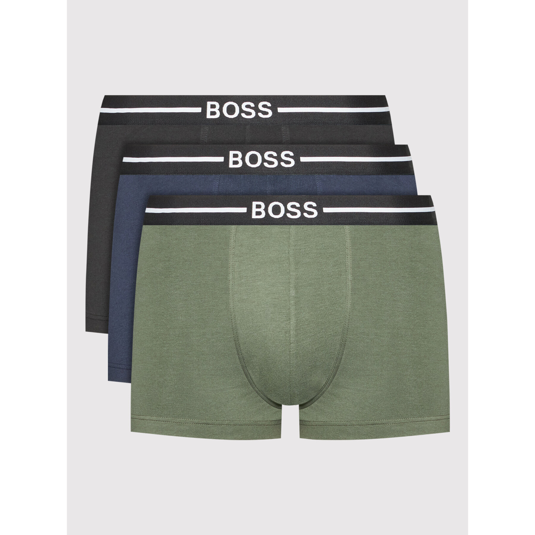 Boss Set 3 perechi de boxeri 50460261 Colorat - Pled.ro