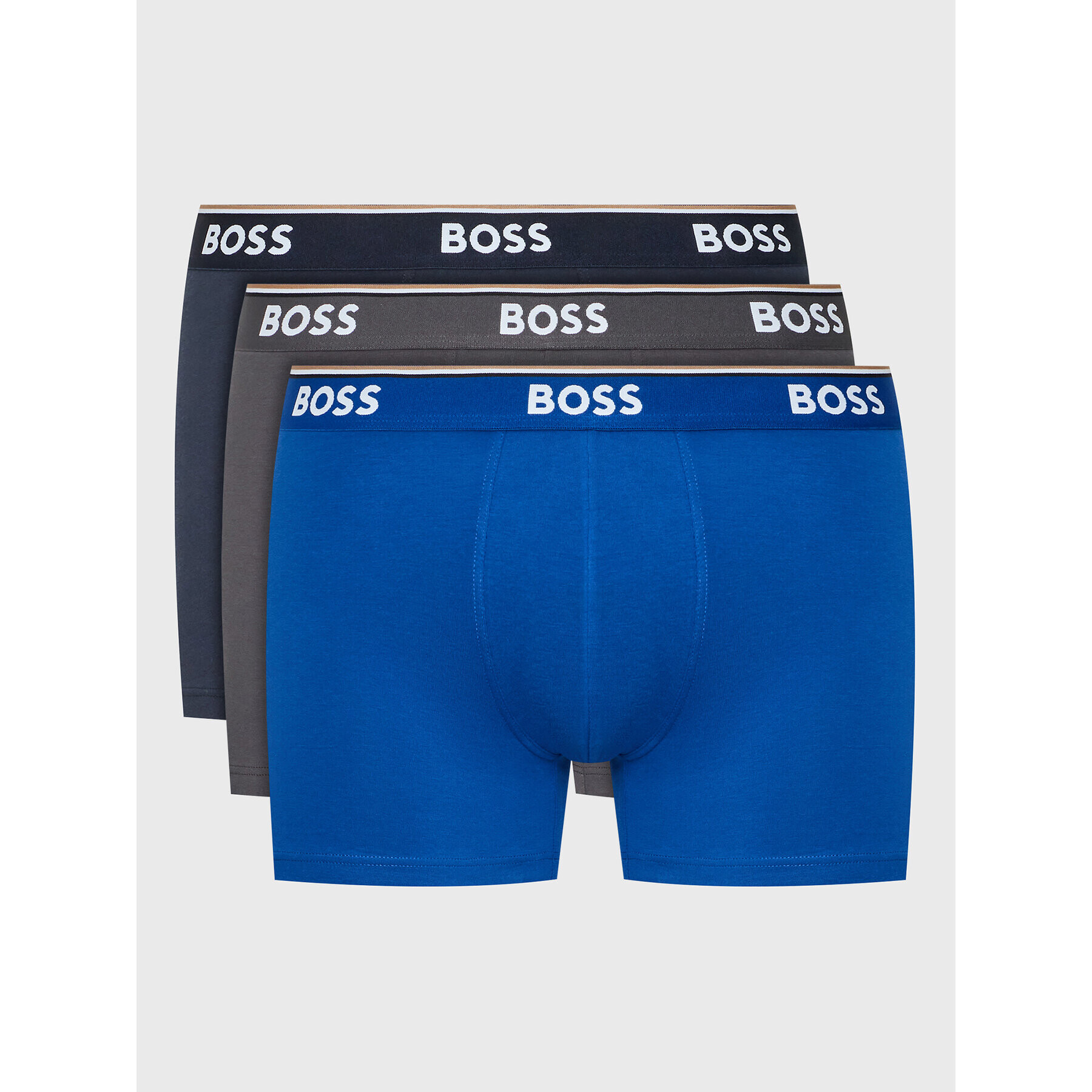 Boss Set 3 perechi de boxeri 50475282 Colorat - Pled.ro