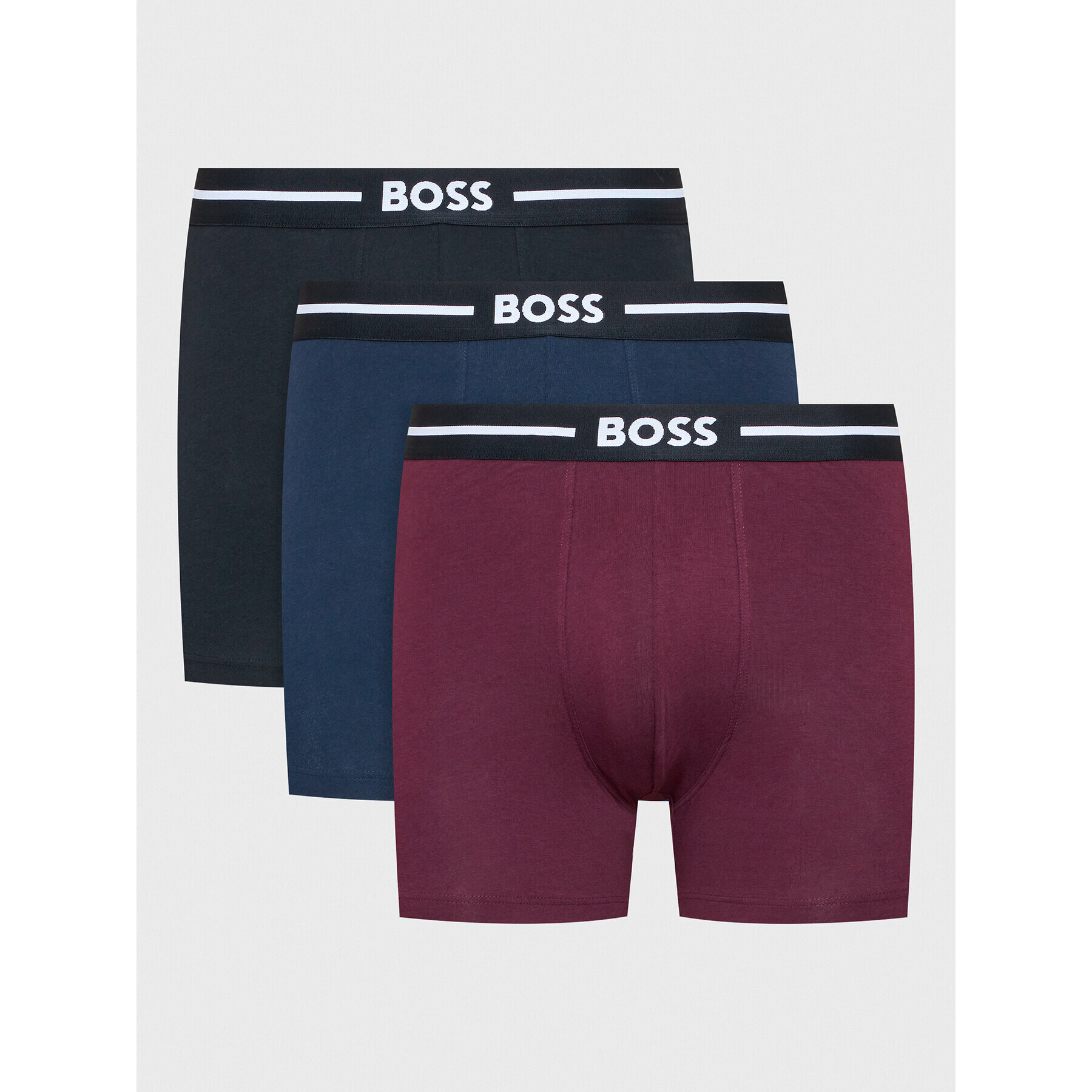 Boss Set 3 perechi de boxeri 50483645 Colorat - Pled.ro