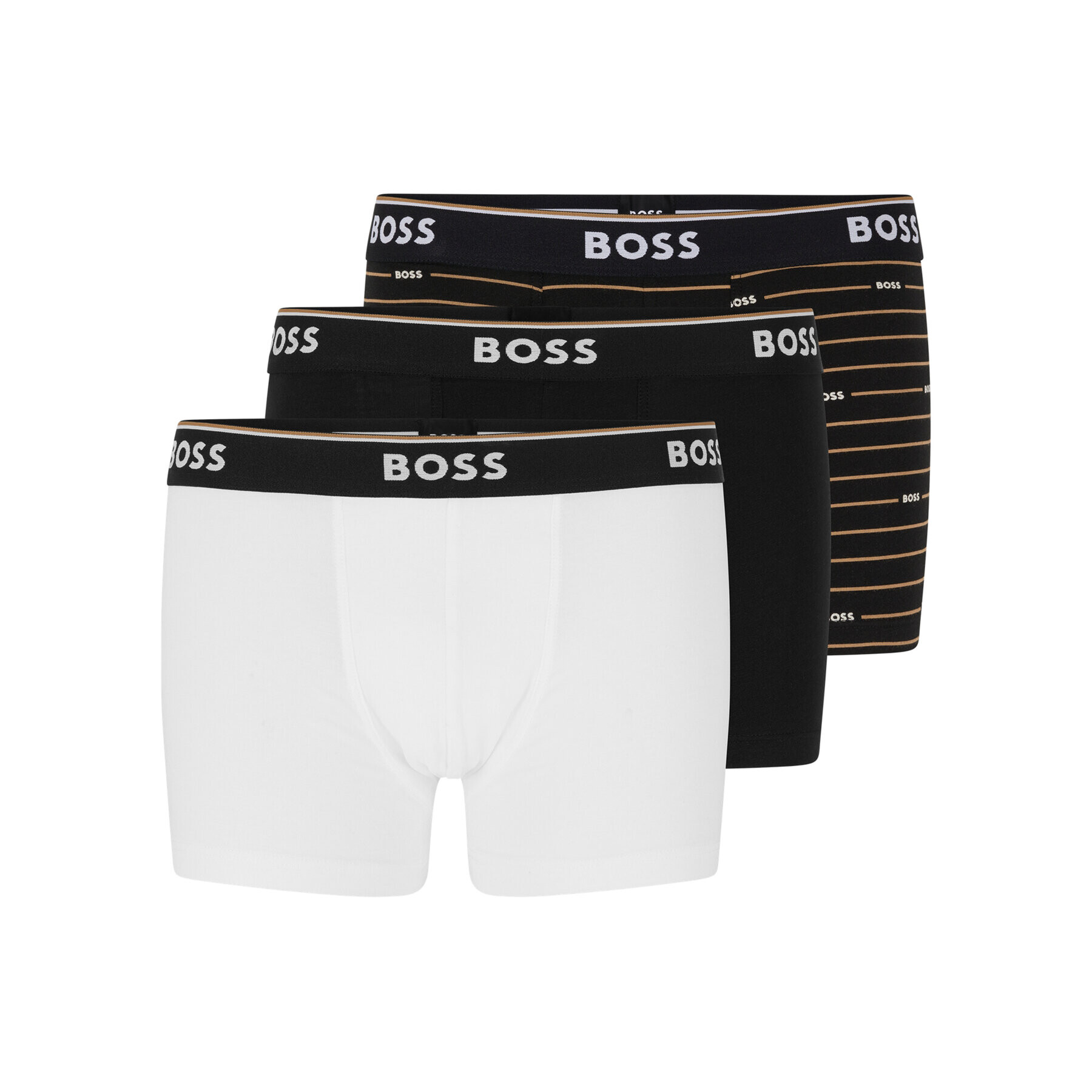 Boss Set 3 perechi de boxeri 50489613 Bej - Pled.ro