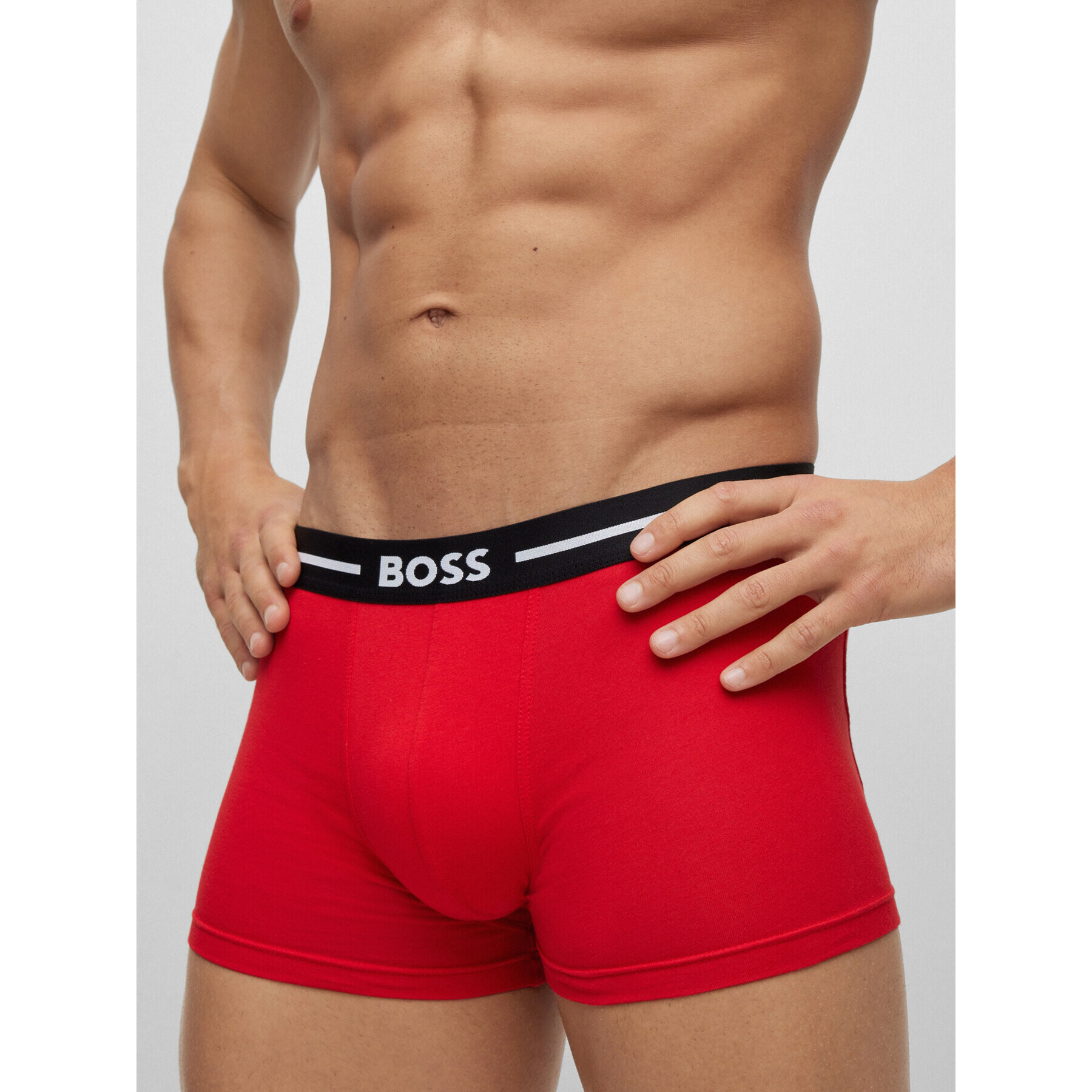 Boss Set 3 perechi de boxeri 50490027 Albastru - Pled.ro