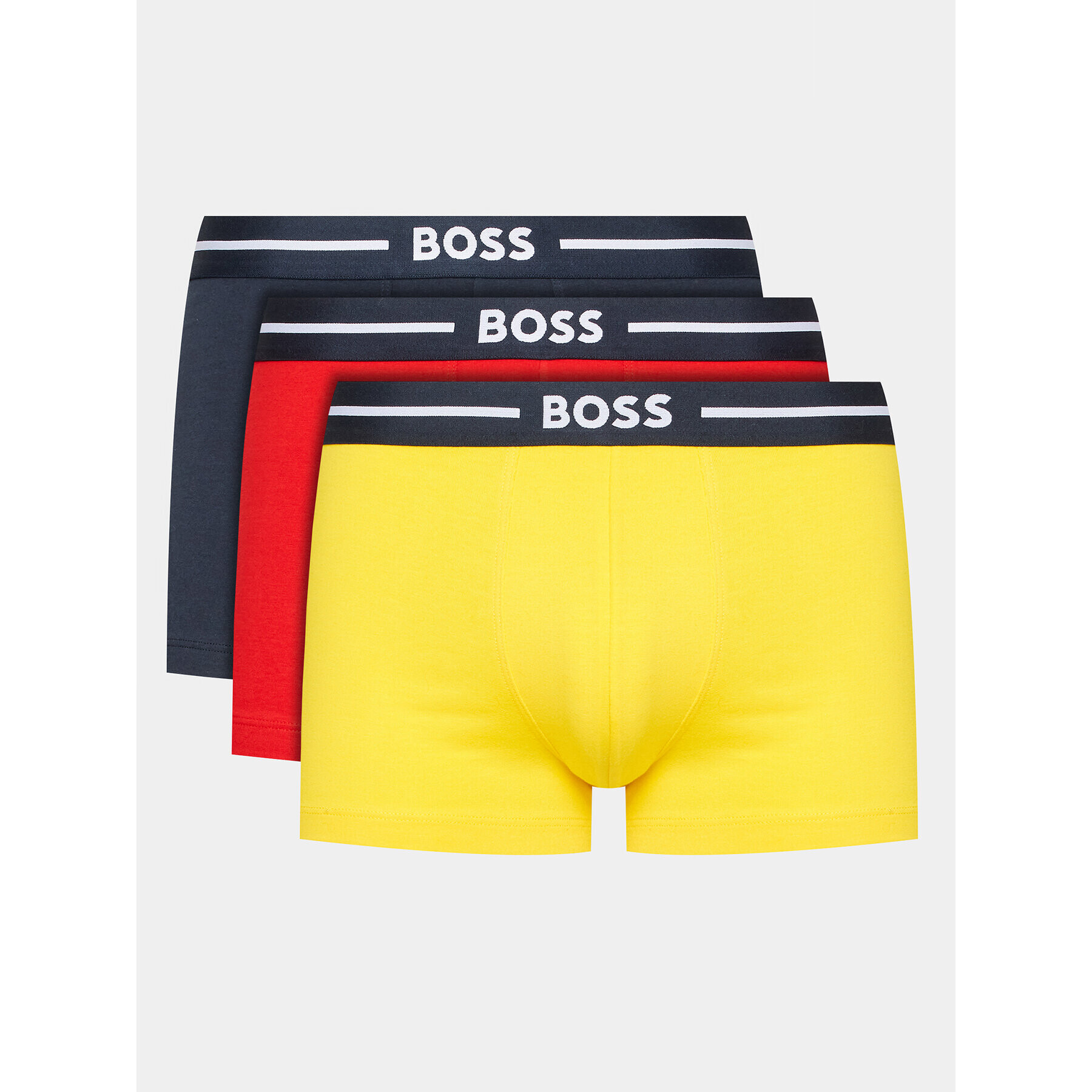 Boss Set 3 perechi de boxeri 50490888 Colorat - Pled.ro