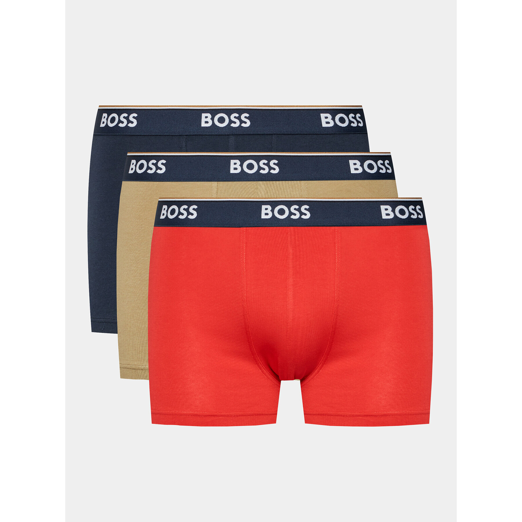 Boss Set 3 perechi de boxeri 50495436 Colorat - Pled.ro