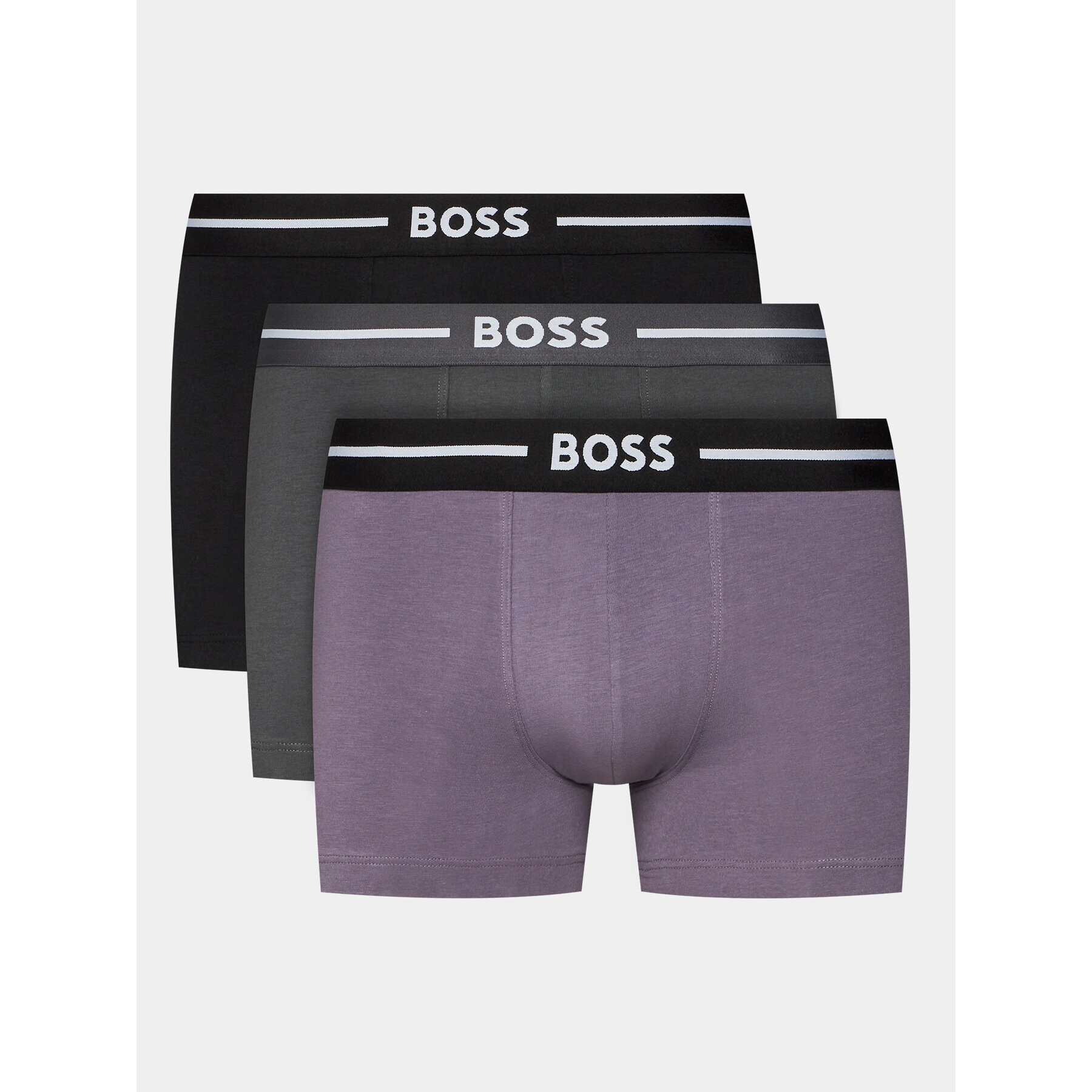 Boss Set 3 perechi de boxeri 50508878 Colorat - Pled.ro