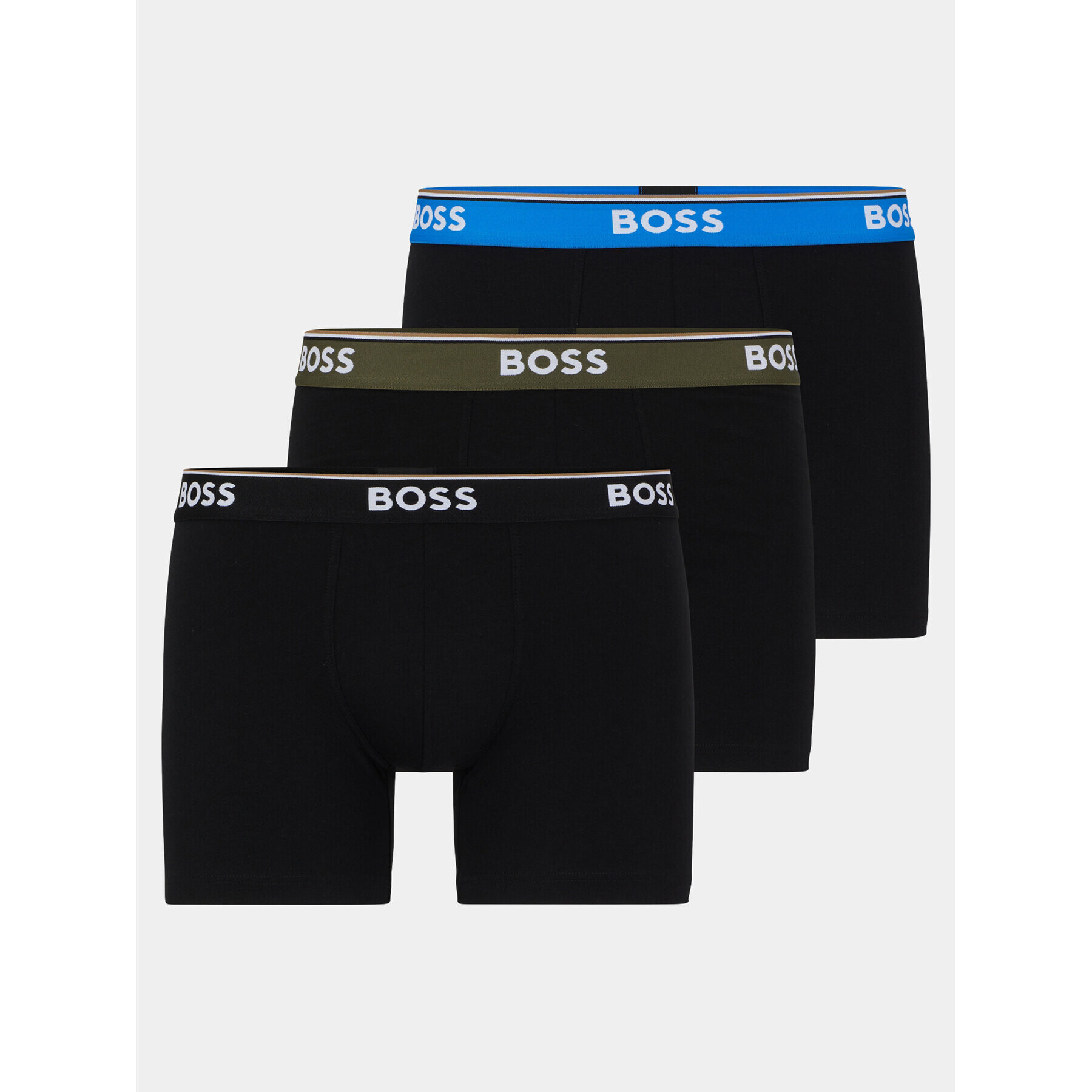 Boss Set 3 perechi de boxeri Boxerbr 3p Power 50495425 Negru - Pled.ro