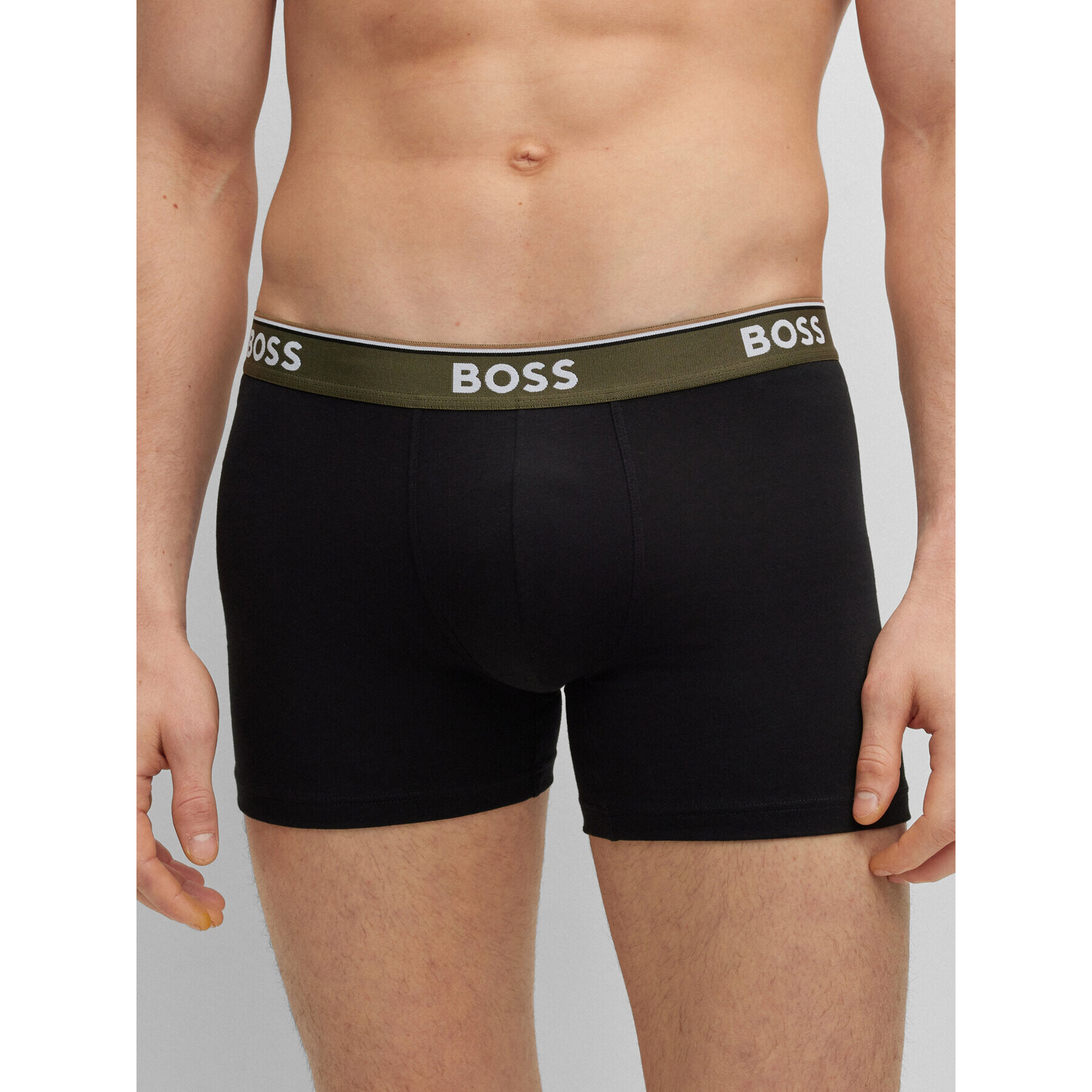 Boss Set 3 perechi de boxeri Boxerbr 3p Power 50495425 Negru - Pled.ro