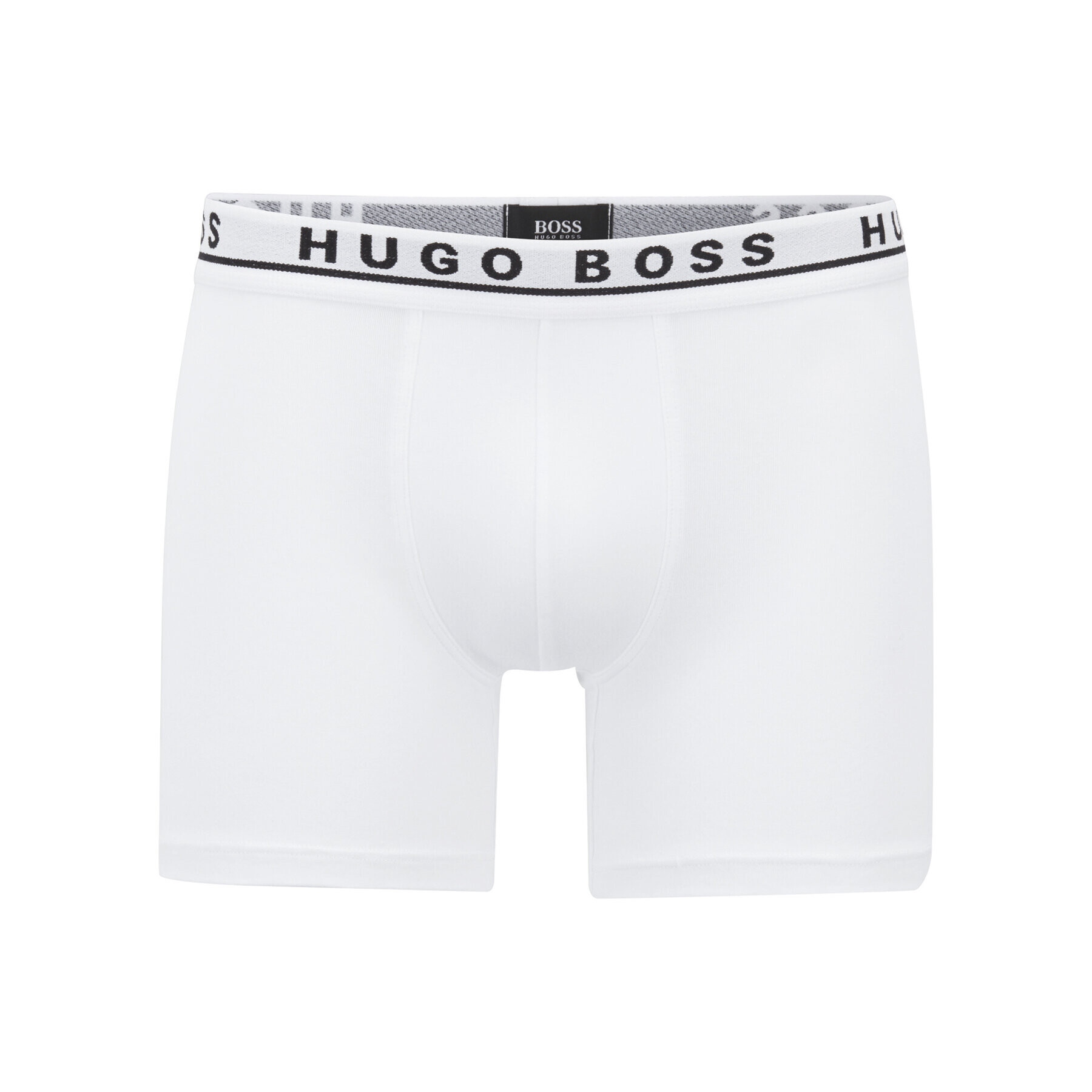 Boss Set 3 perechi de boxeri Brief 3P CO/EL 50325404 Alb - Pled.ro