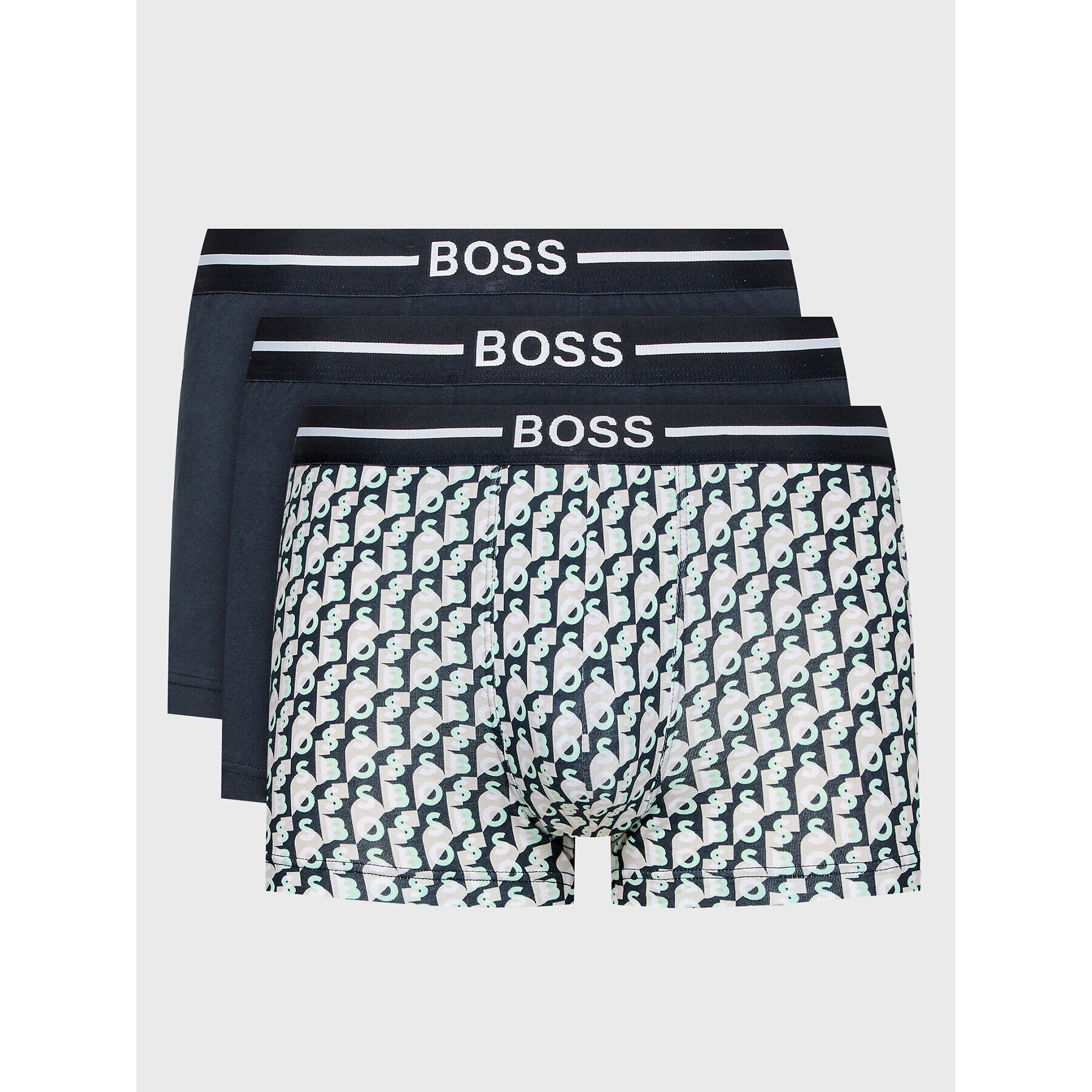 Boss Set 3 perechi de boxeri Design 50475163 Colorat - Pled.ro