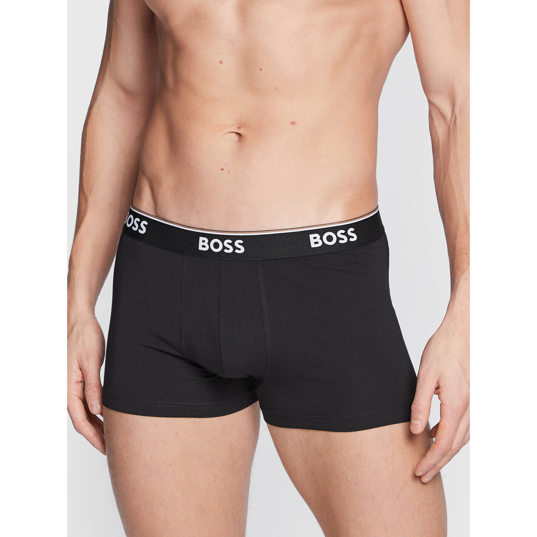 Boss Set 3 perechi de boxeri Power 50475274 Negru - Pled.ro