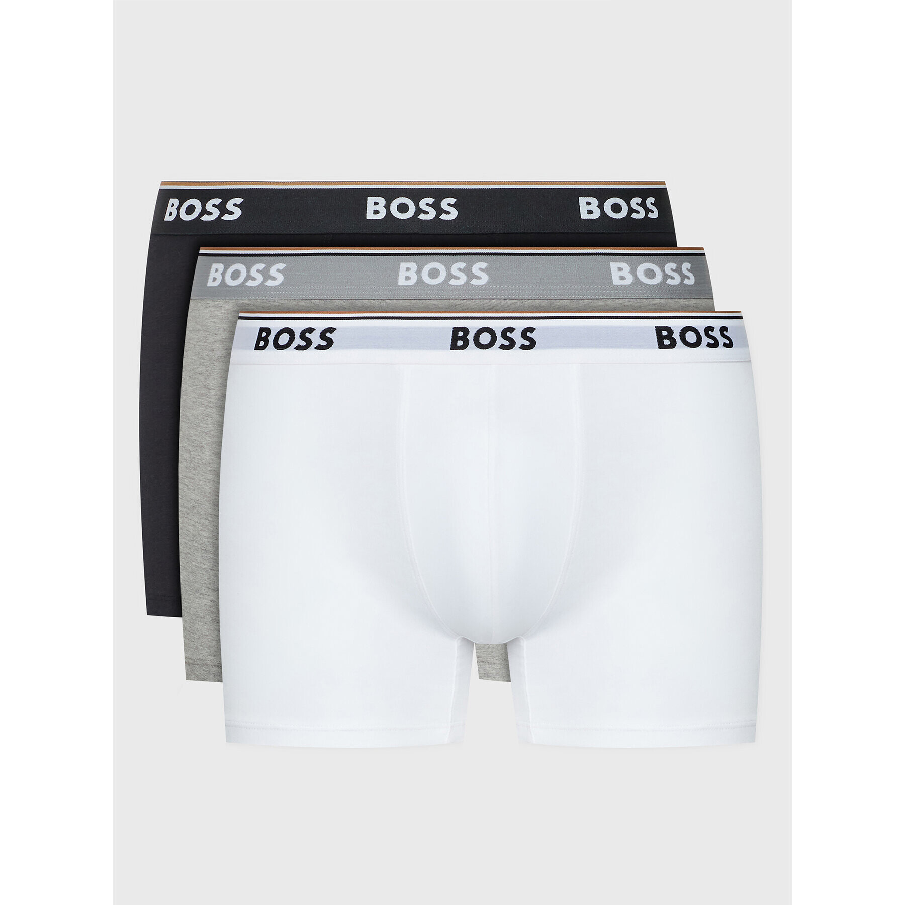 Boss Set 3 perechi de boxeri Power 50475282 Colorat - Pled.ro