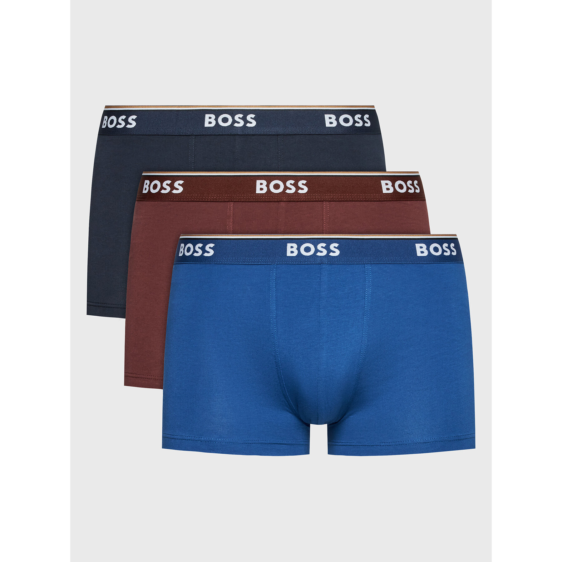 Boss Set 3 perechi de boxeri Power 50479114 Colorat - Pled.ro