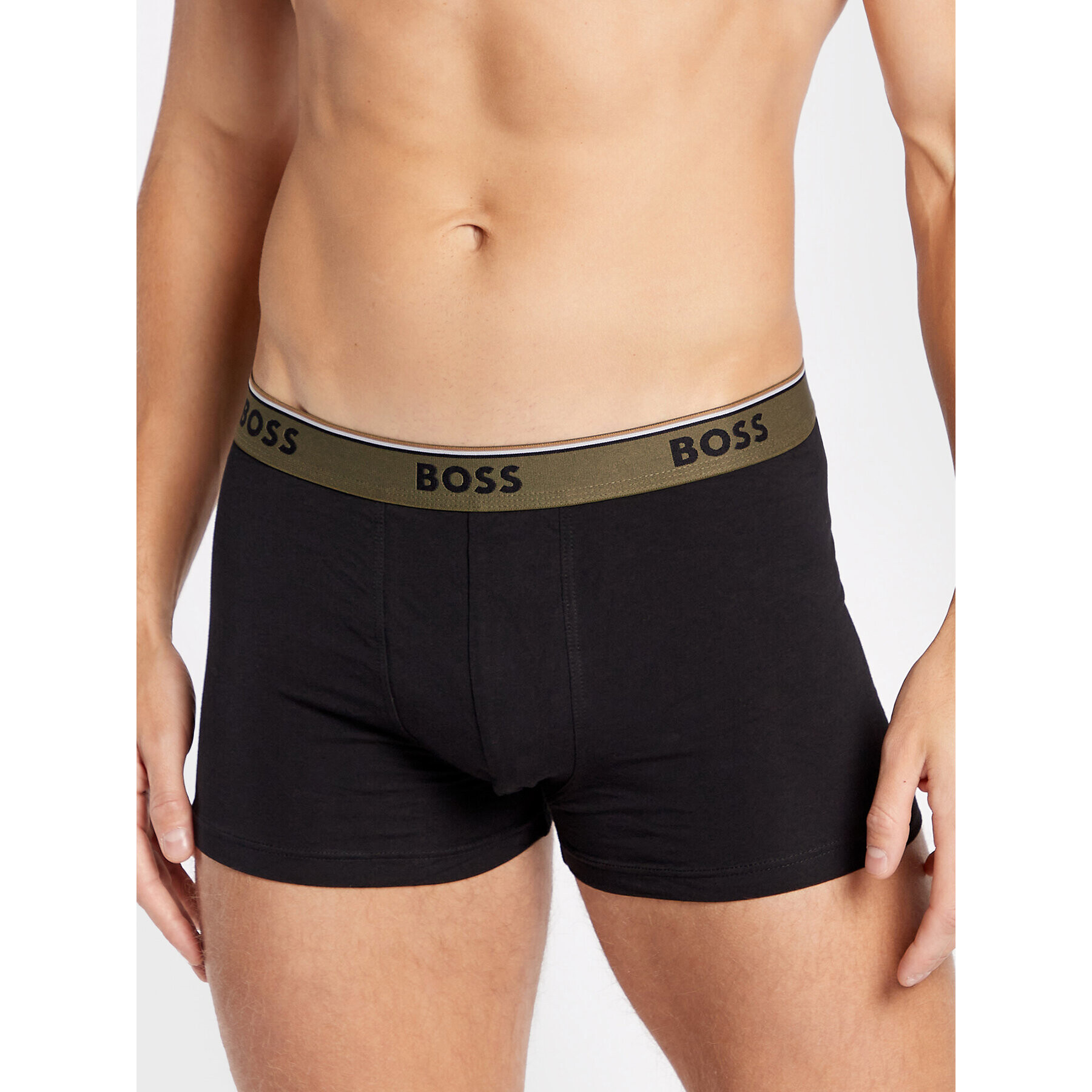 Boss Set 3 perechi de boxeri Power 50479114 Negru - Pled.ro