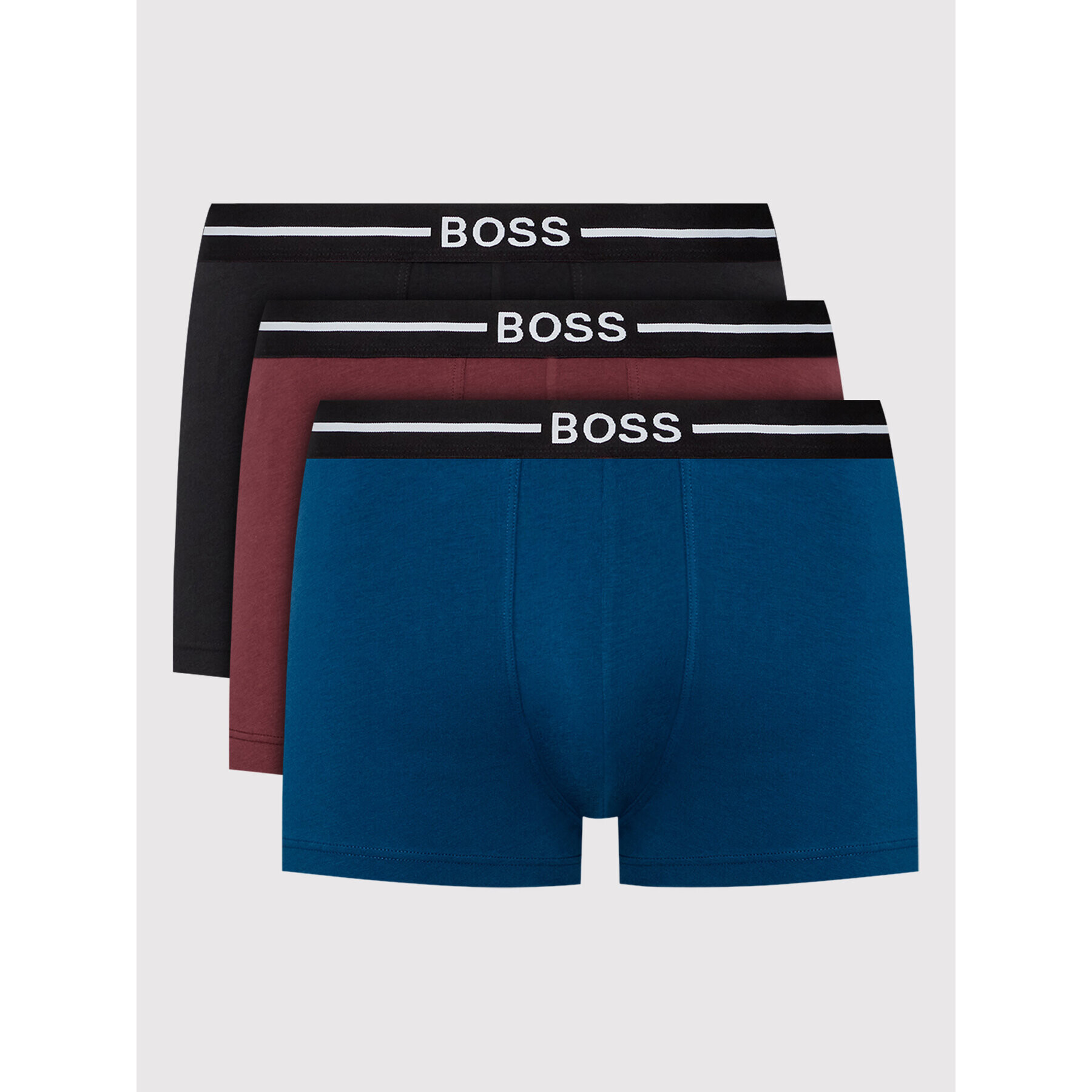 Boss Set 3 perechi de boxeri Trunk 50460261 Colorat - Pled.ro