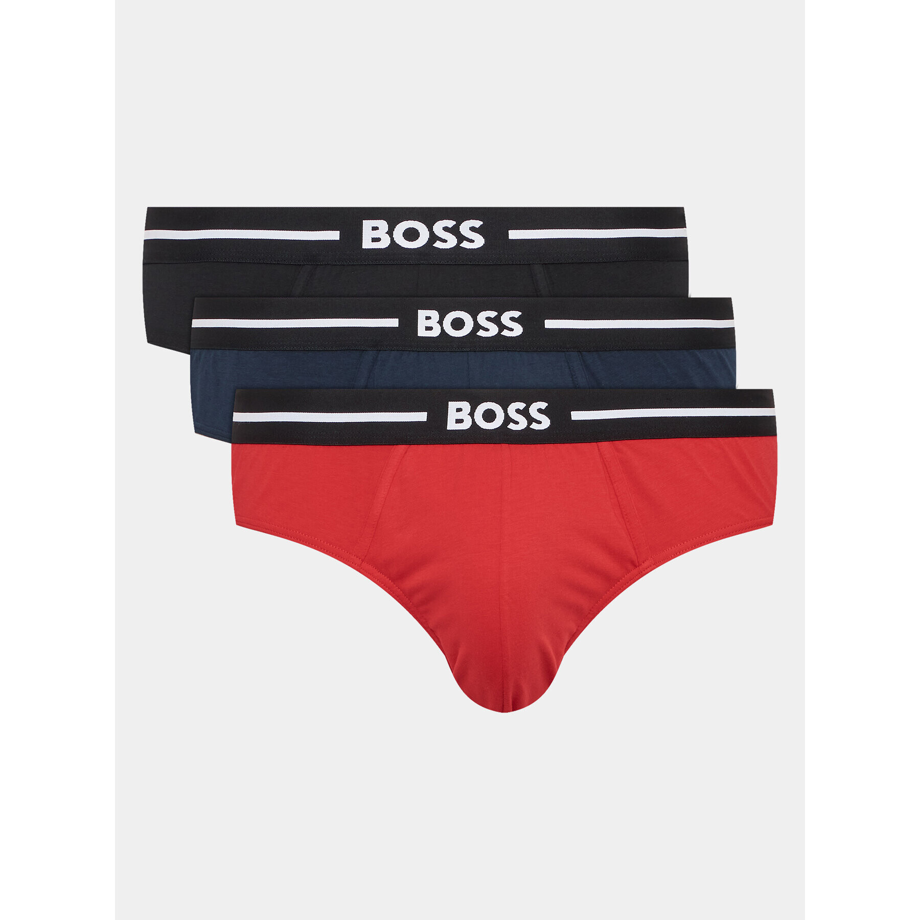 Boss Set 3 perechi de slipuri 50489598 Colorat - Pled.ro