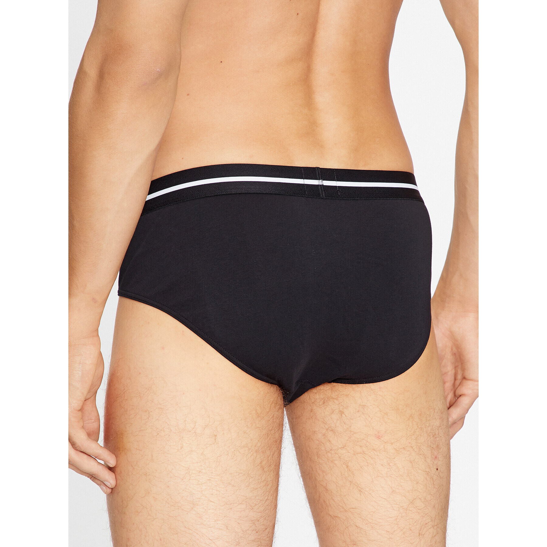 Boss Set 3 perechi de slipuri Bold Hipster Briefs 50510679 Negru - Pled.ro