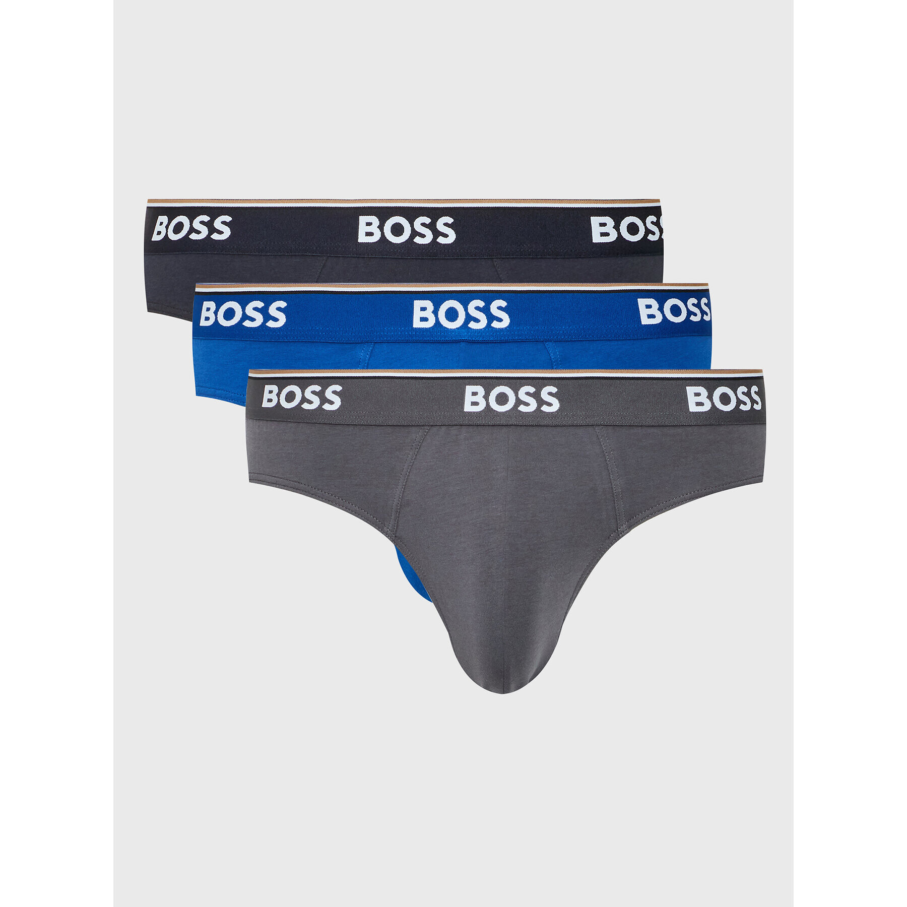 Boss Set 3 perechi de slipuri Power 50475273 Colorat - Pled.ro