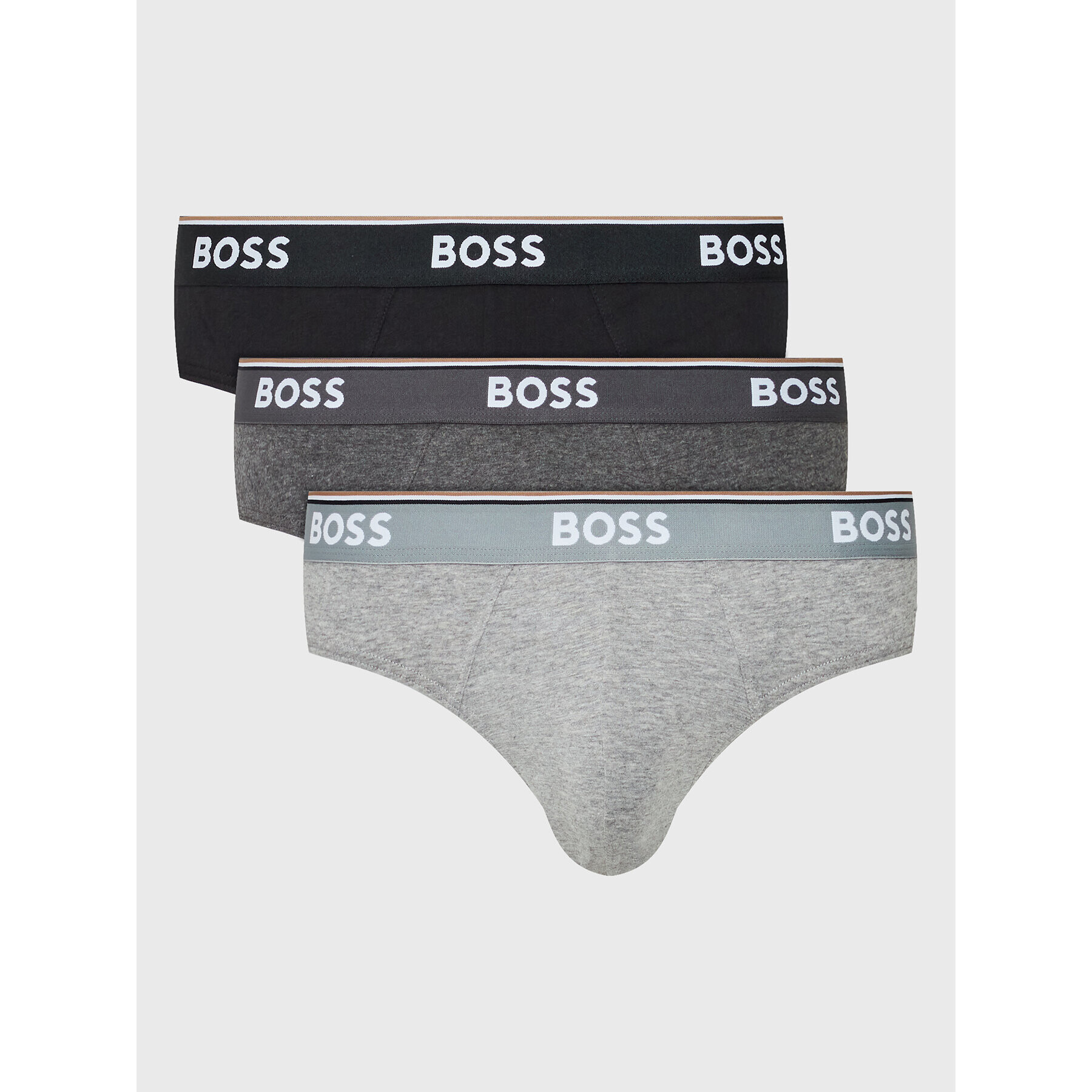 Boss Set 3 perechi de slipuri Power 50475273 Colorat - Pled.ro