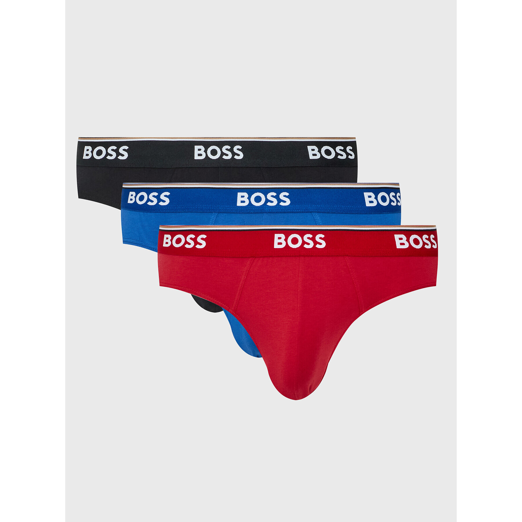 Boss Set 3 perechi de slipuri Power 50475273 Colorat - Pled.ro