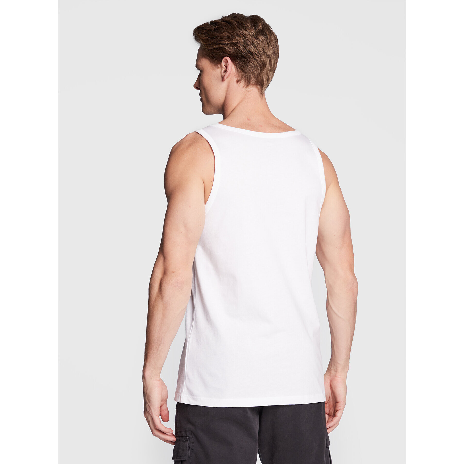 Boss Set 3 Tank top-uri 50475278 Alb Regular Fit - Pled.ro