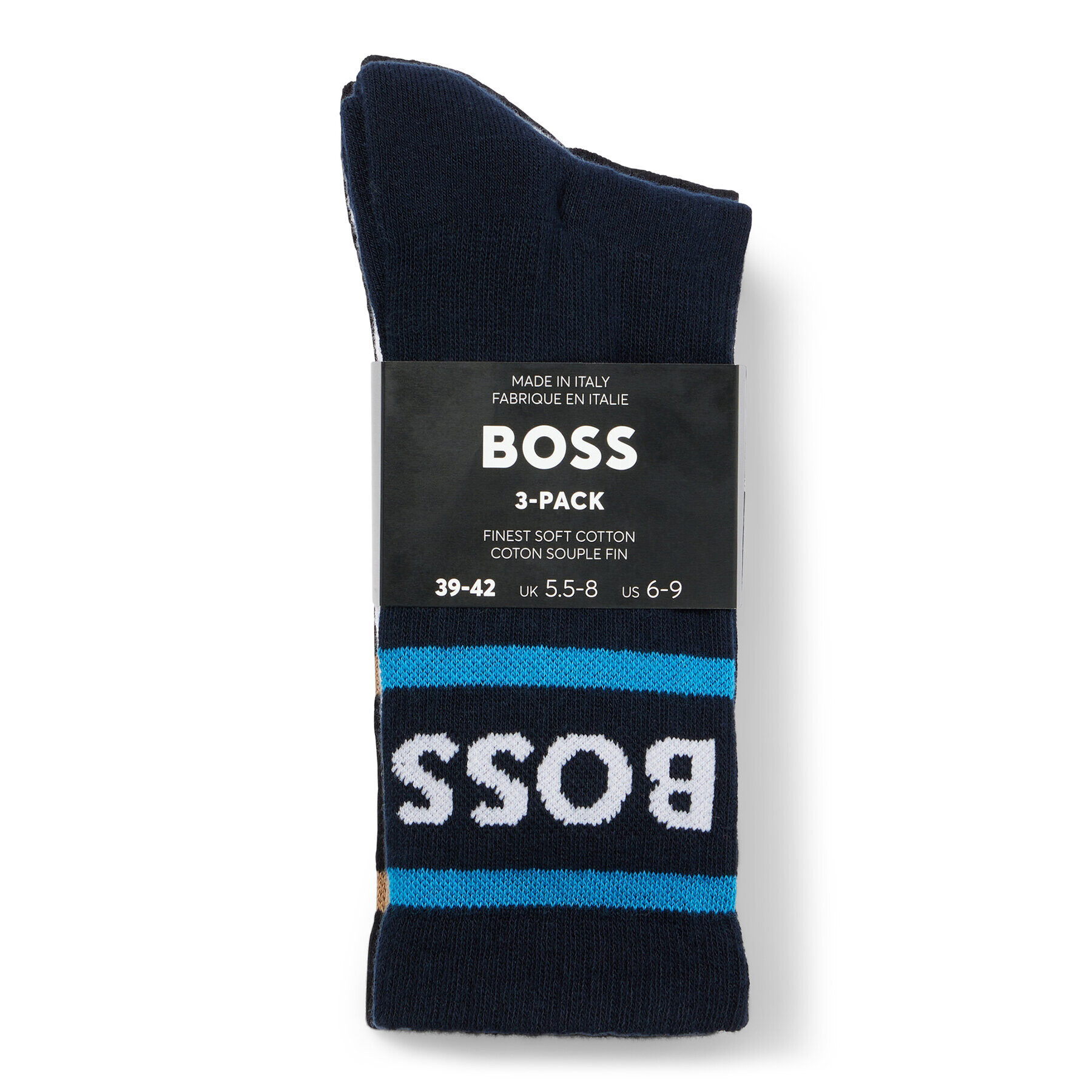 Boss Set de 3 perechi de șosete lungi pentru bărbați 50469371 Colorat - Pled.ro