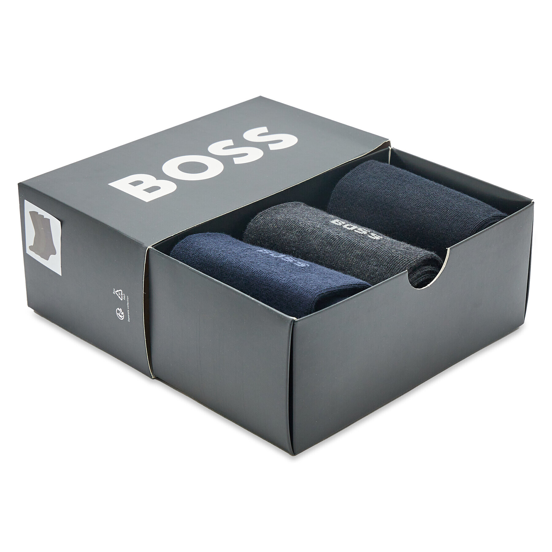 Boss Set de 3 perechi de șosete lungi pentru bărbați 50484005 Colorat - Pled.ro