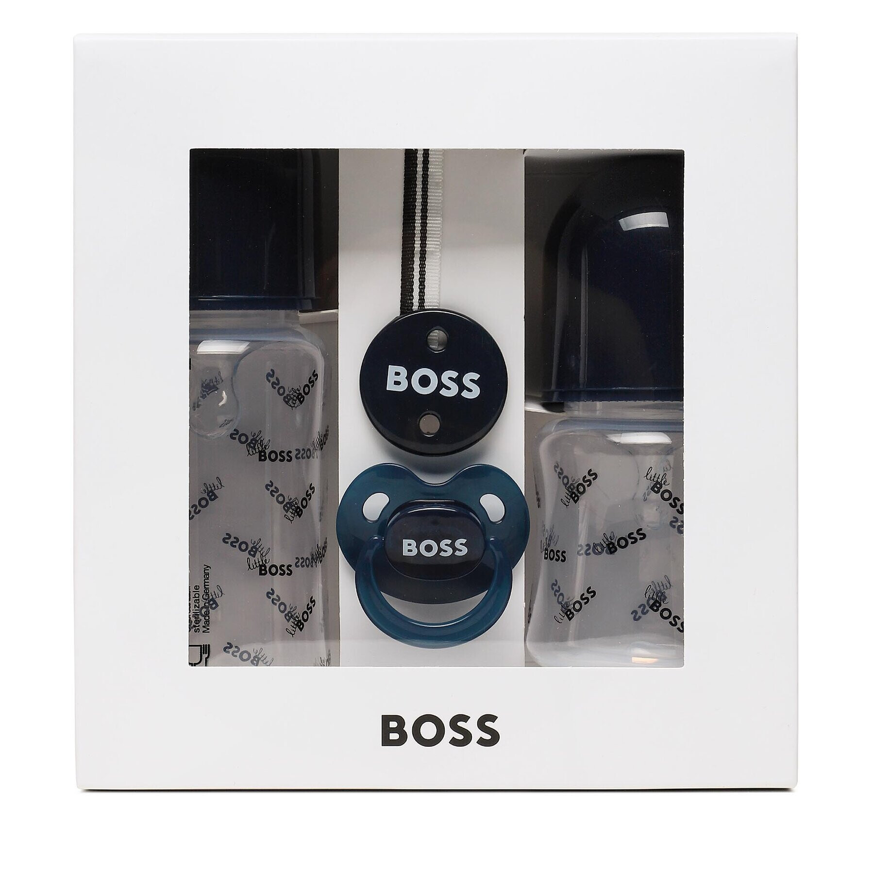 Boss Set pentru bebeluși J9KP03 Transparent - Pled.ro