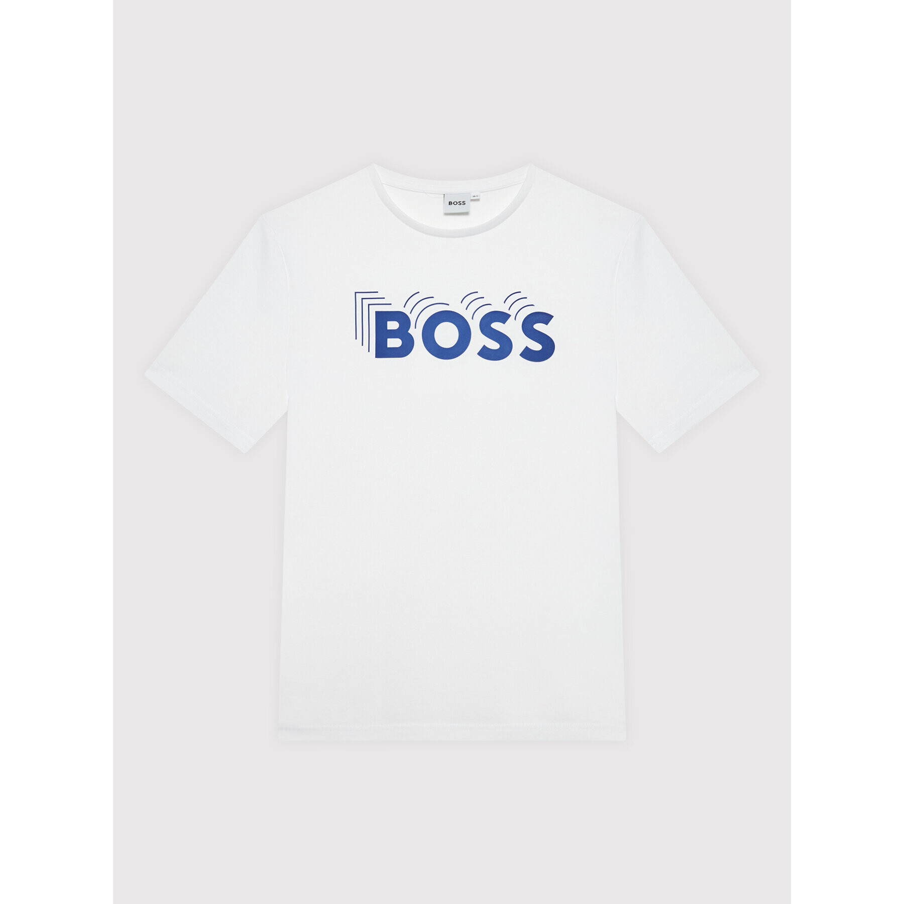 Boss Set tricou și pantaloni scurți sport J28096 S Alb Regular Fit - Pled.ro