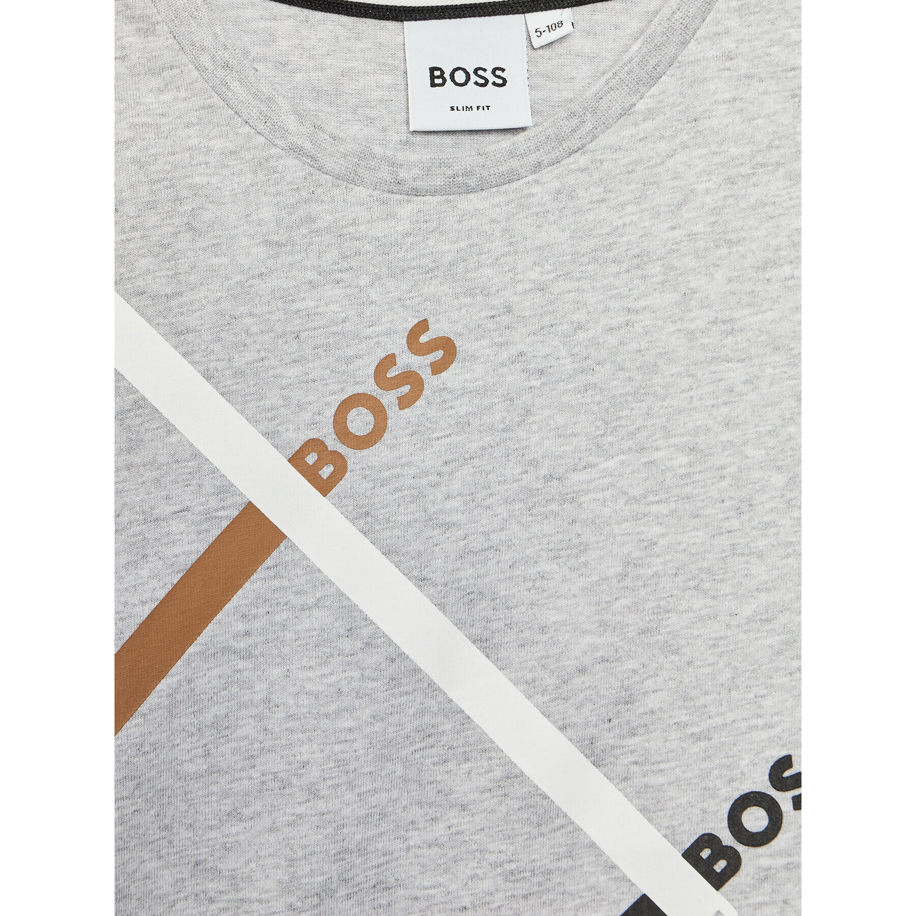 Boss Set tricou și pantaloni scurți sport J28110 M Gri Regular Fit - Pled.ro